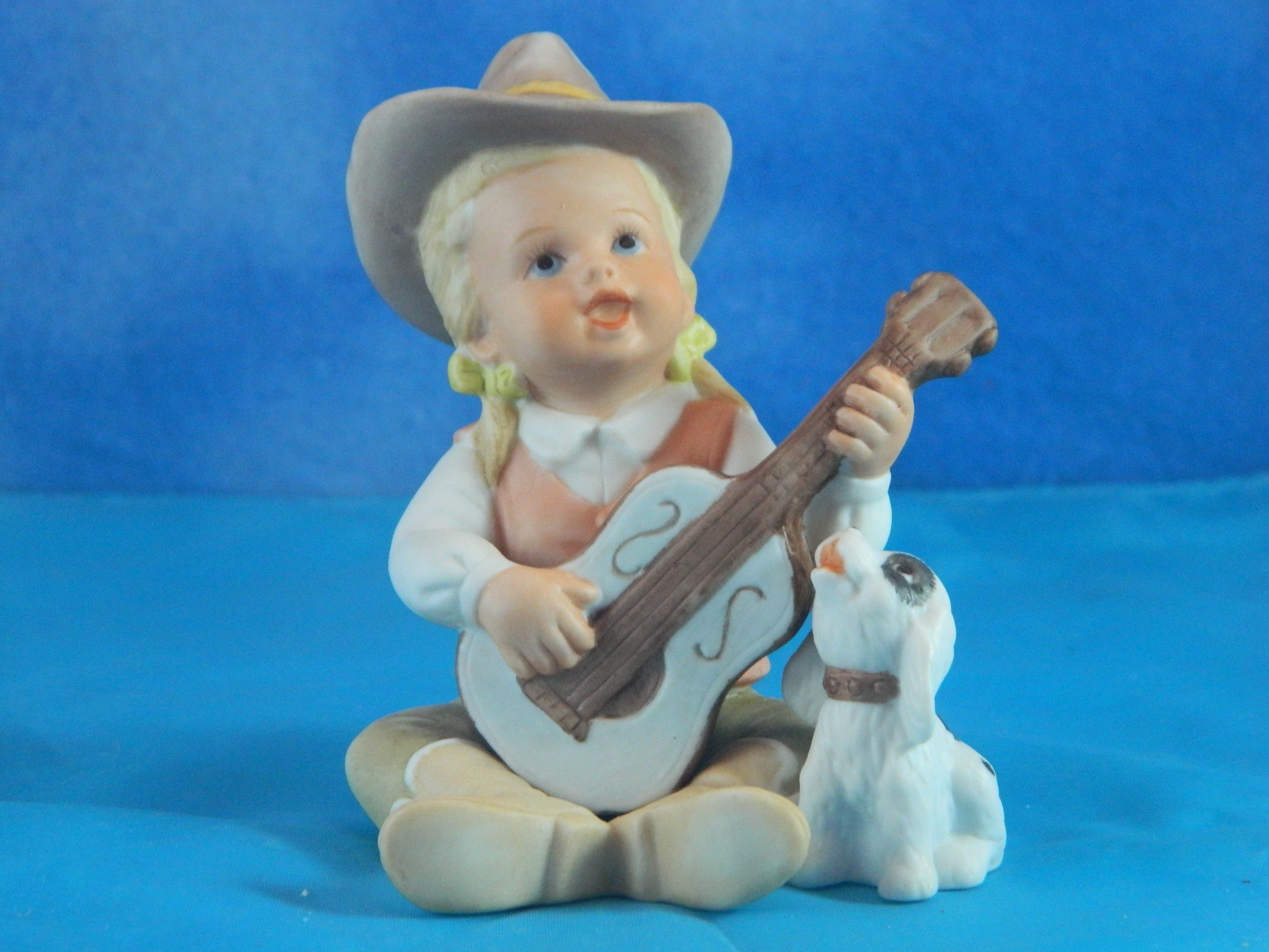 Artaffects Perillo Stagebrush Kids Cowgirl w/Puppy
