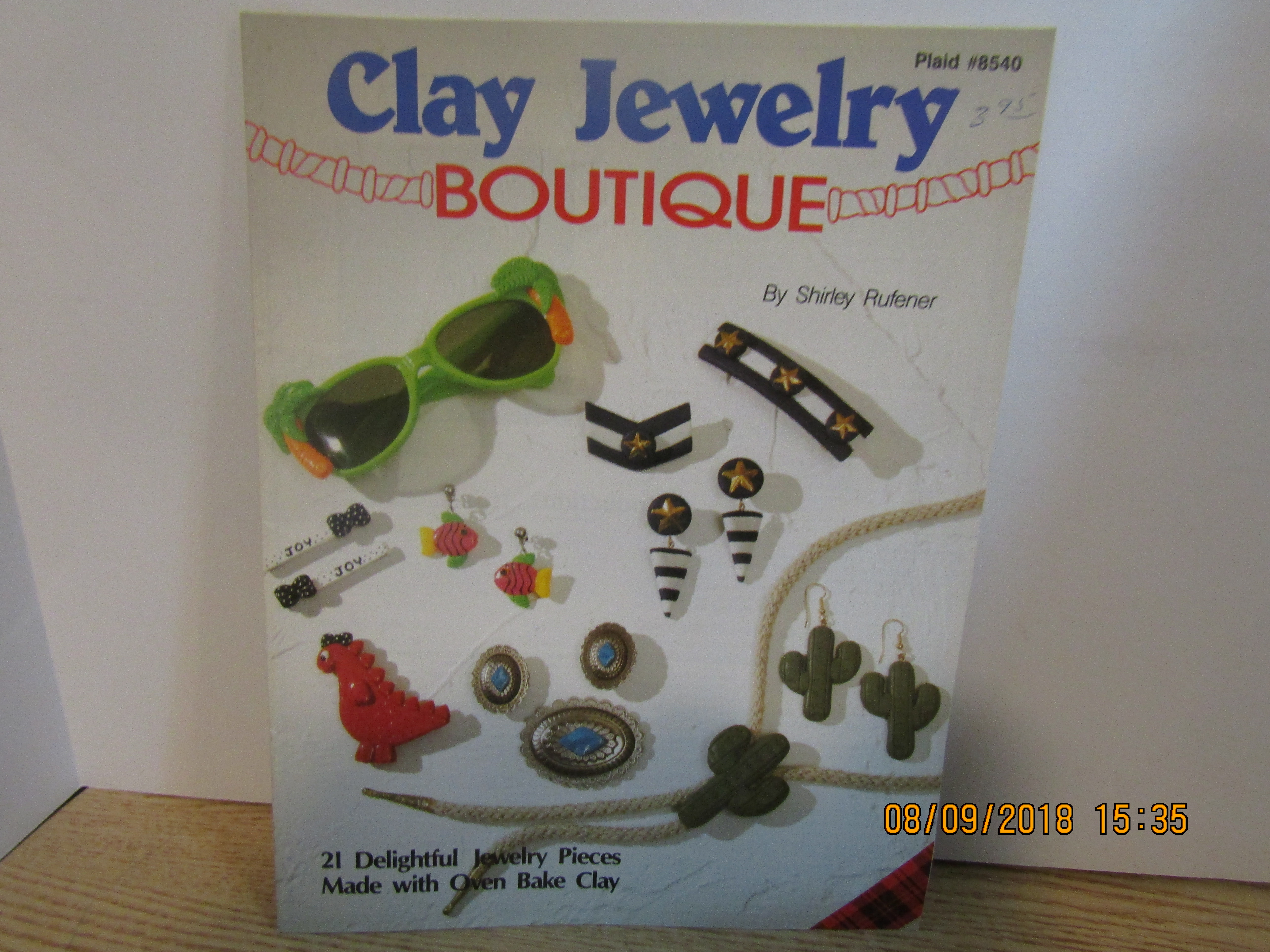 Plaid Craft Book Clay Jewelry Boutique  #8540