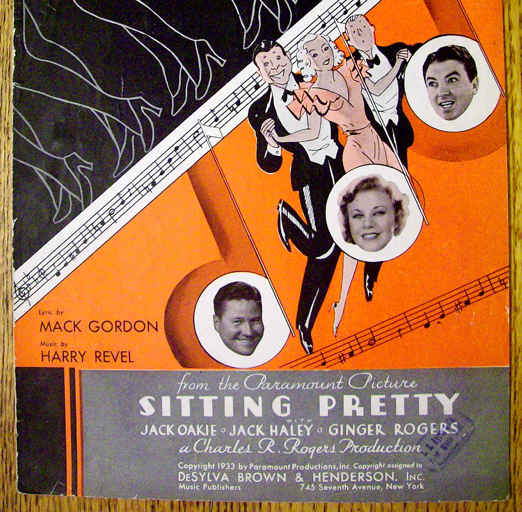 1933 Did You Ever See a Dream Walking by Harry Revel