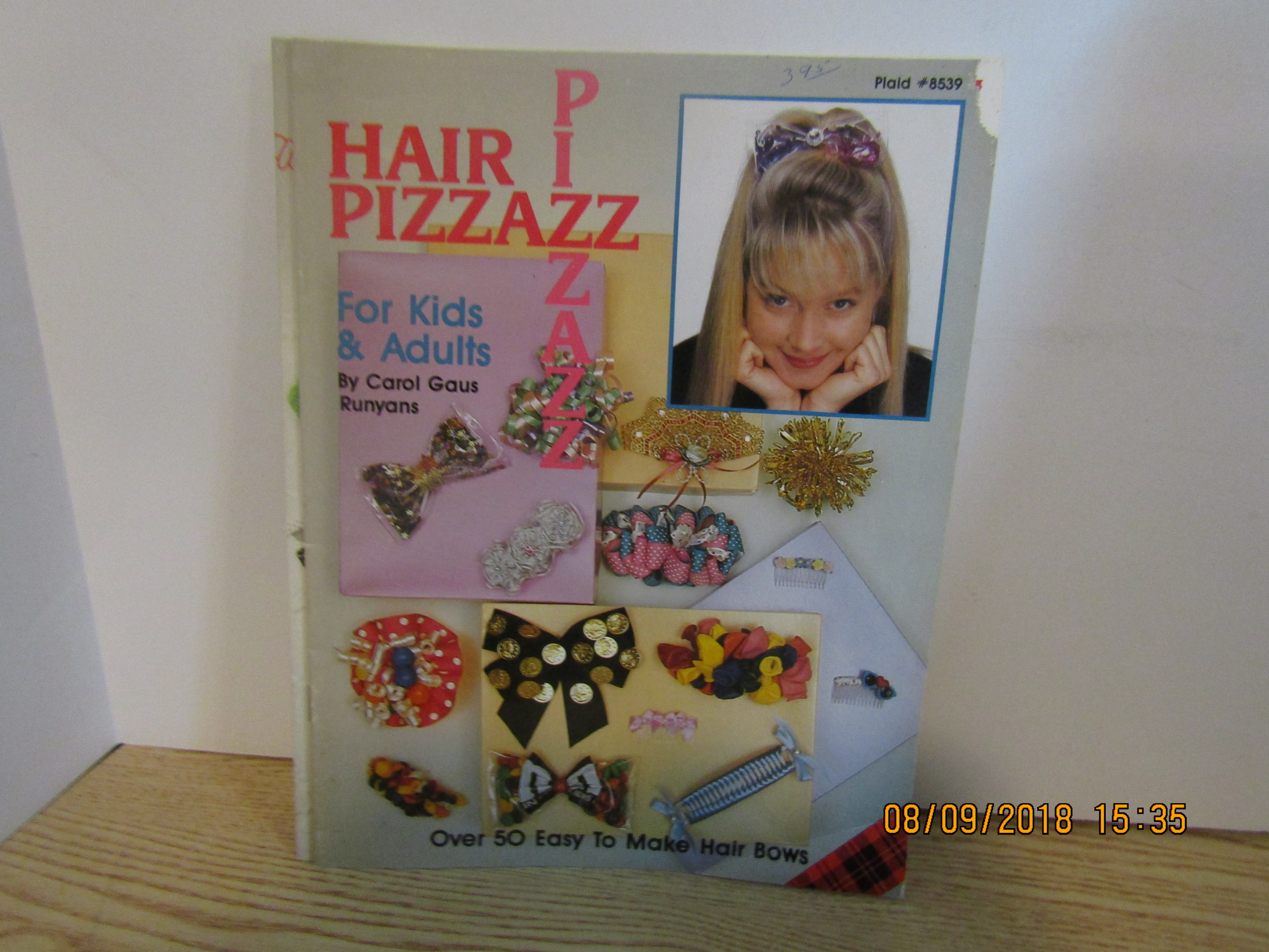 Plaid Craft Book Hair Pizzazz KIds & Adults  #8539