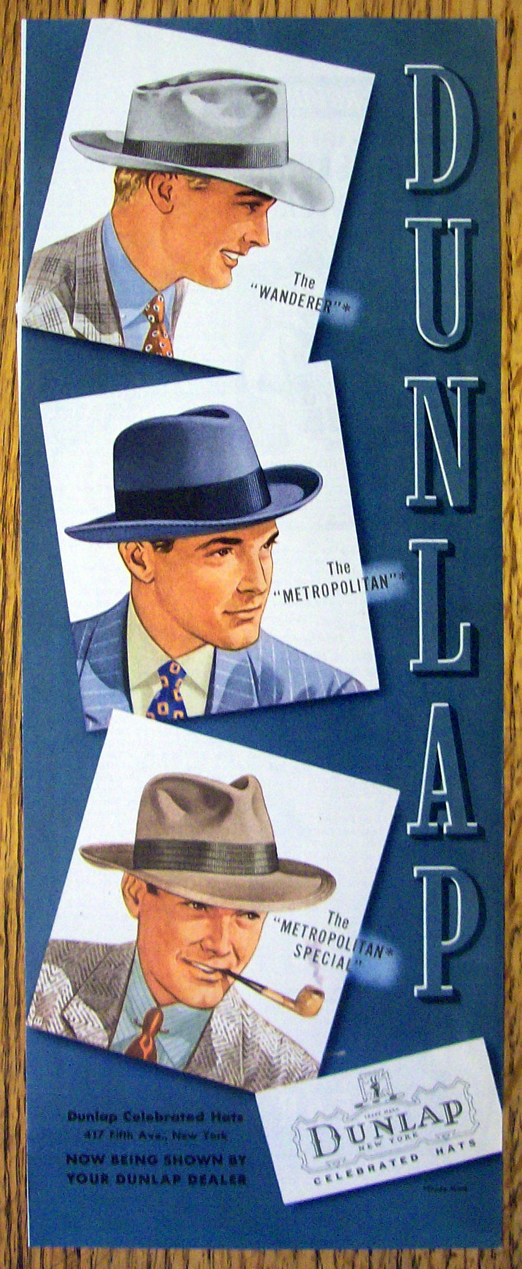 1942 Dunlap Hats with the Wanderer & More