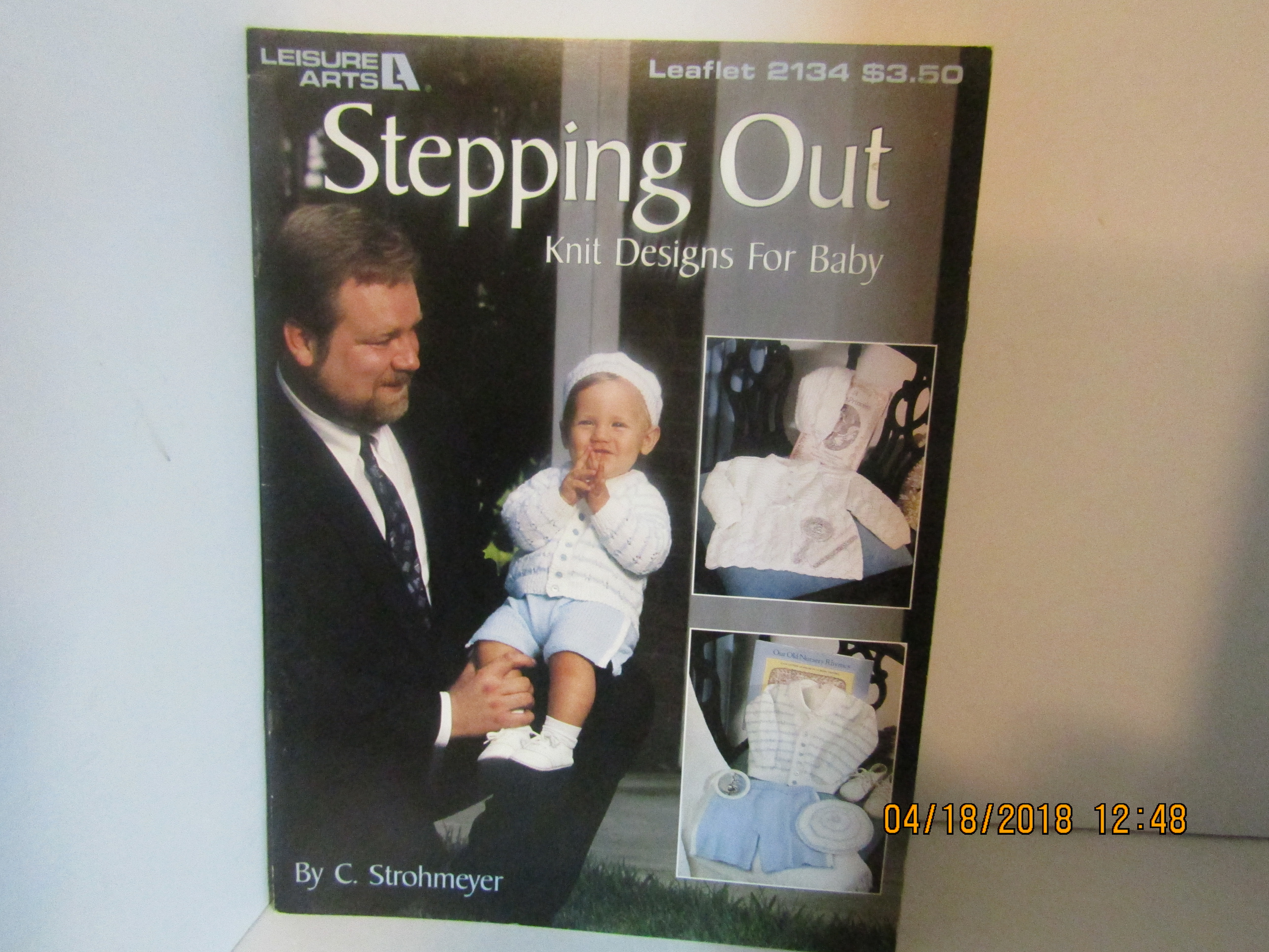 Leisure Arts Stepping Out Knit Designs For Baby #2134