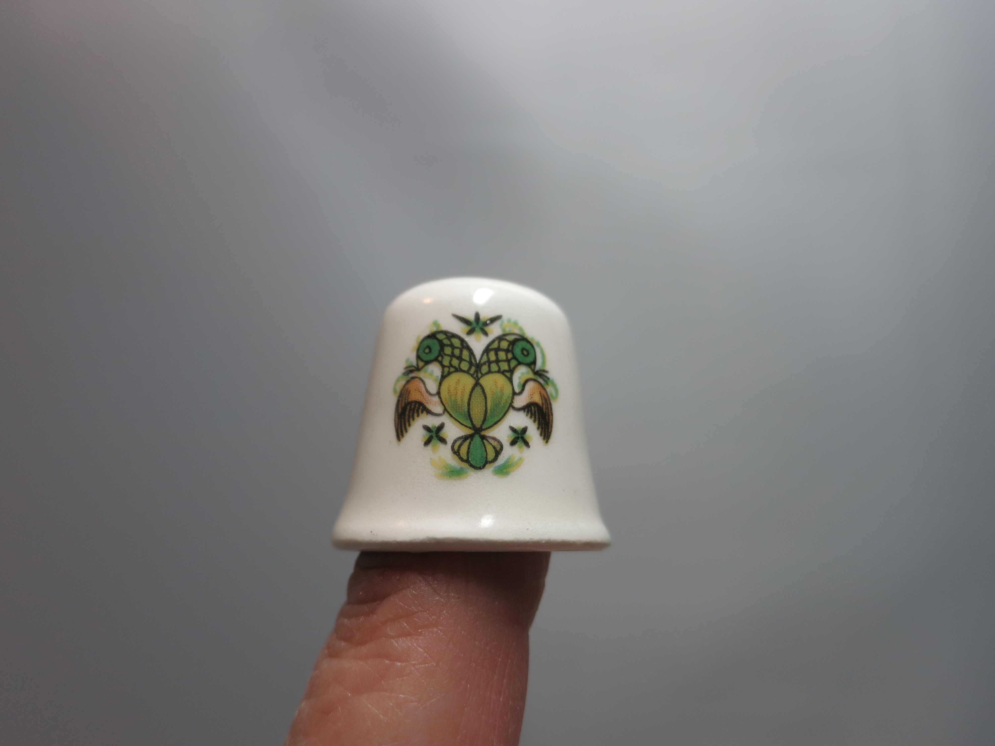 Vintage Thimble Made in Lane Co Pa