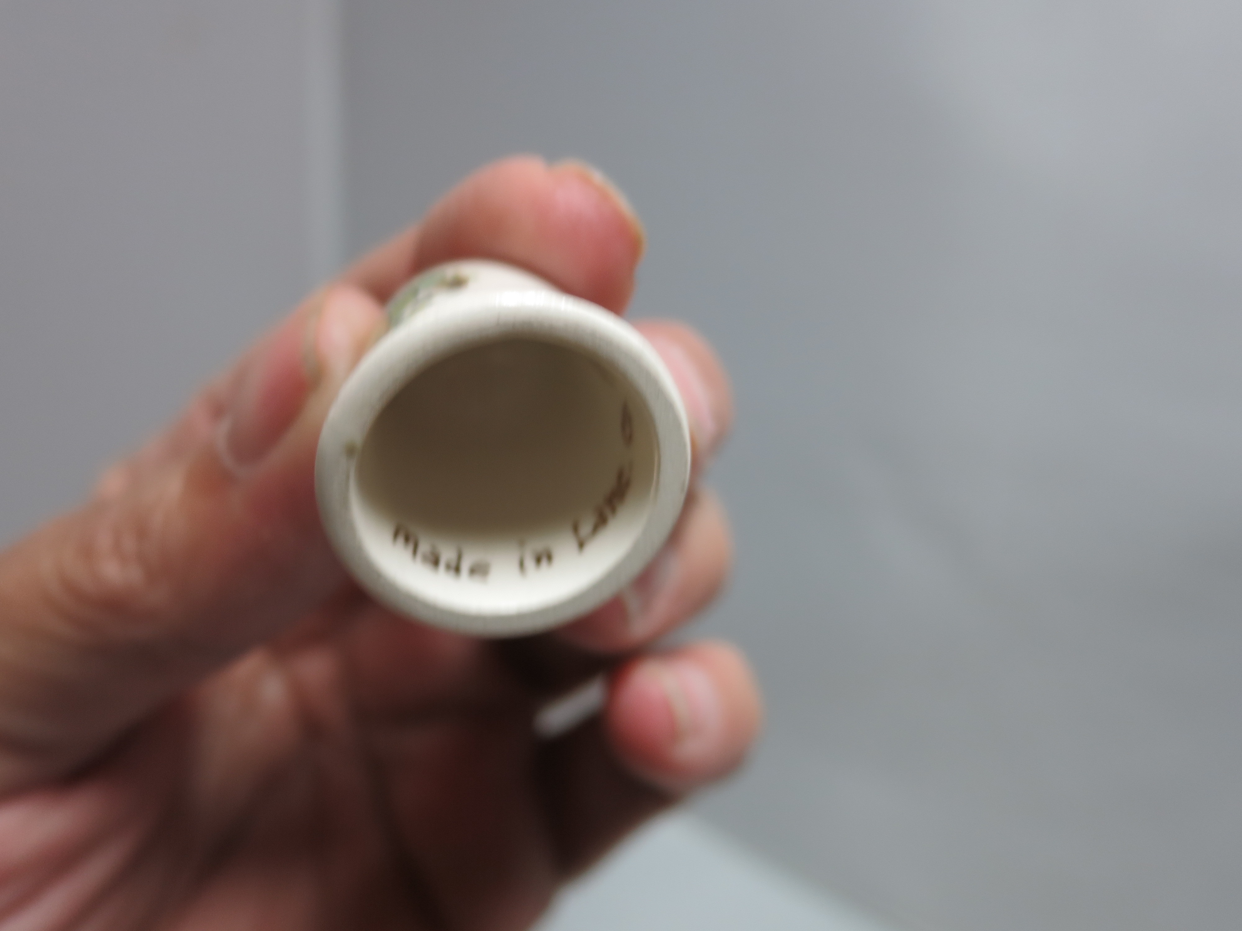 Vintage Thimble Made in Lane Co Pa
