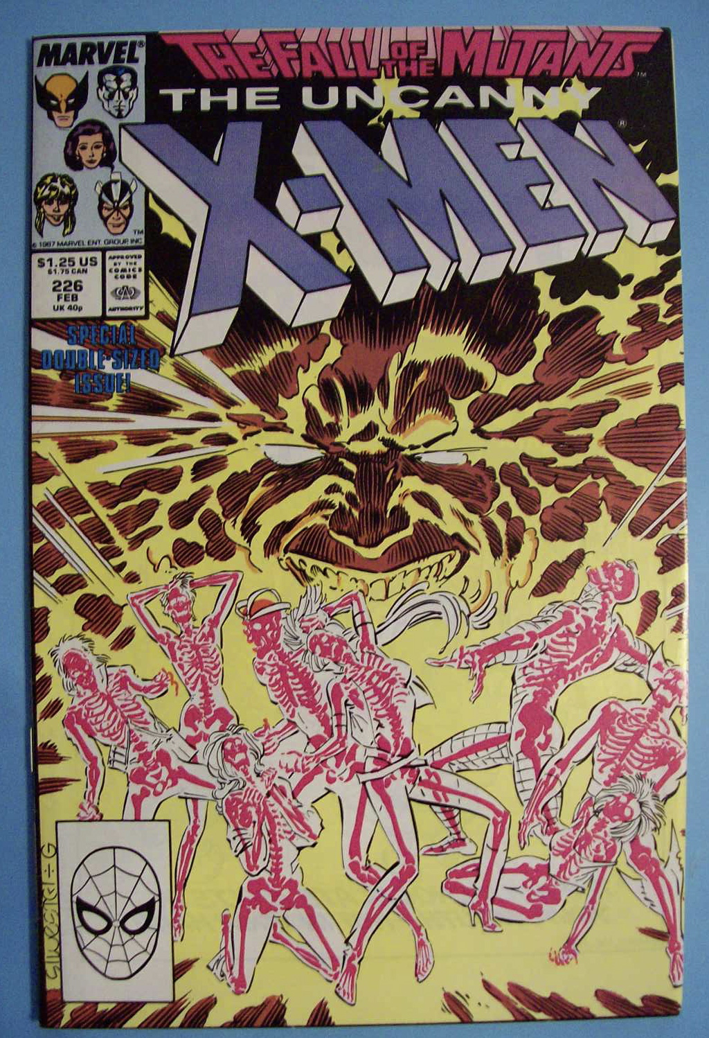 X - Men Comics - February 1988 - The Uncanny X-Men