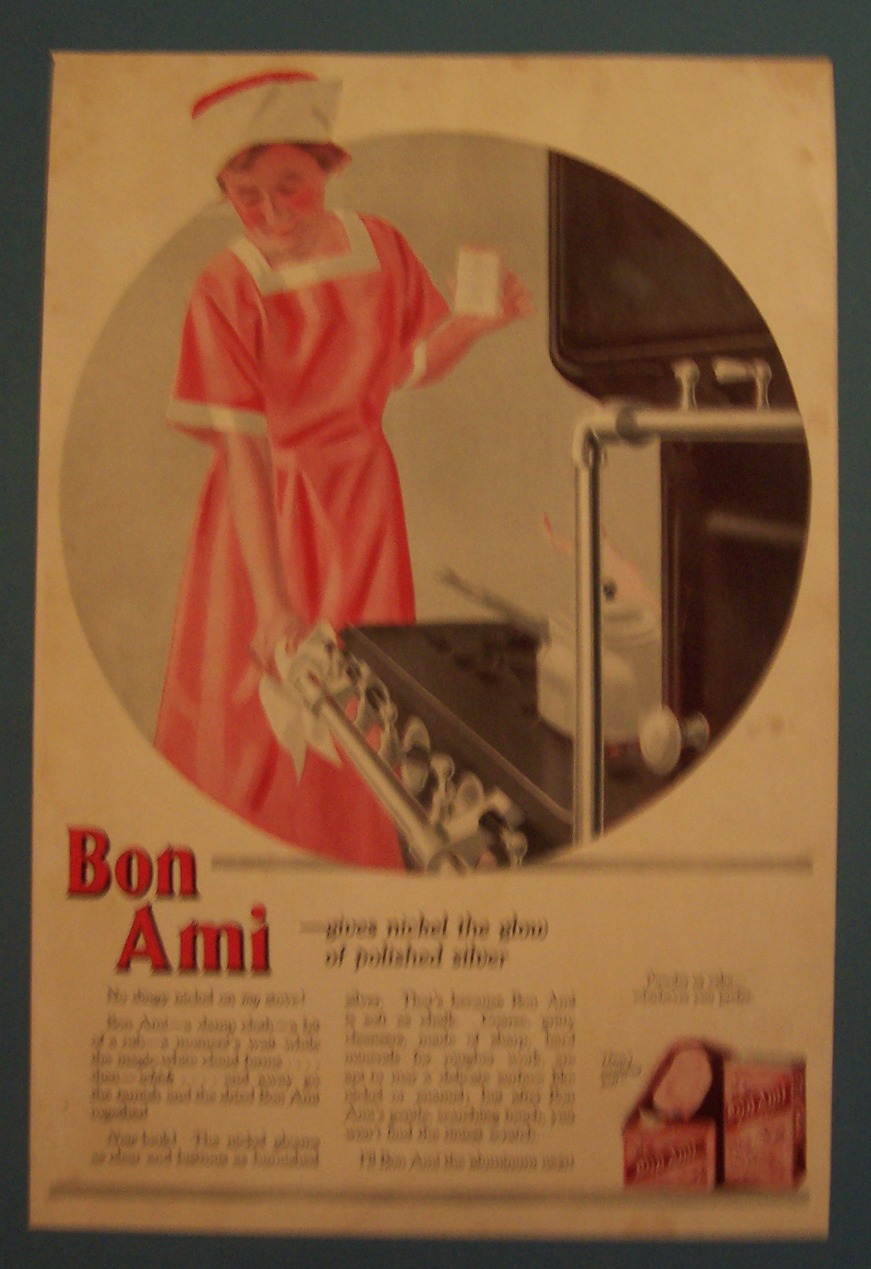 Vintage Ad: 1920 Bon Ami