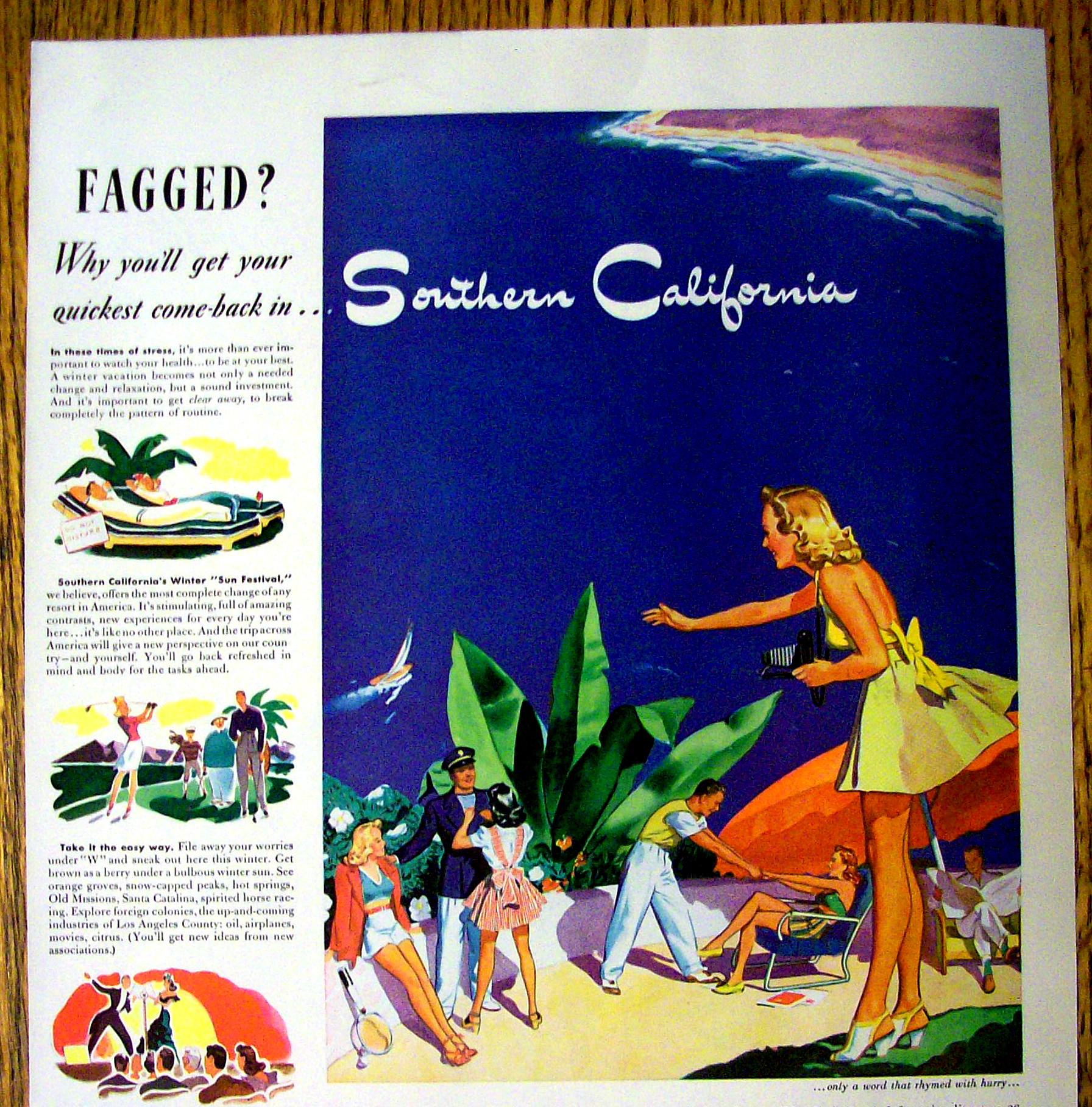 1940 Southern California