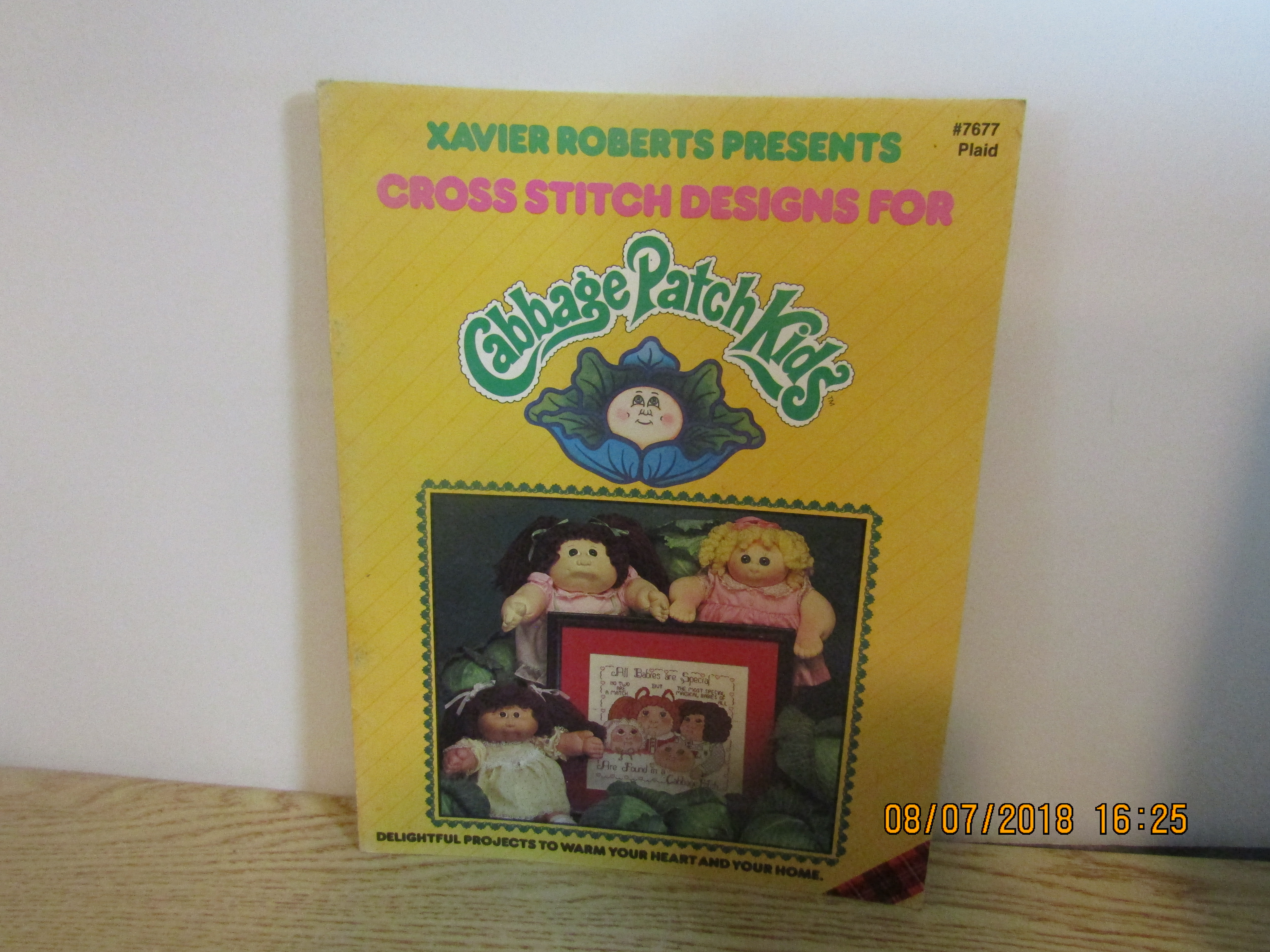Plaid Cross Stitch For Cabbage Patch Kids  #7677