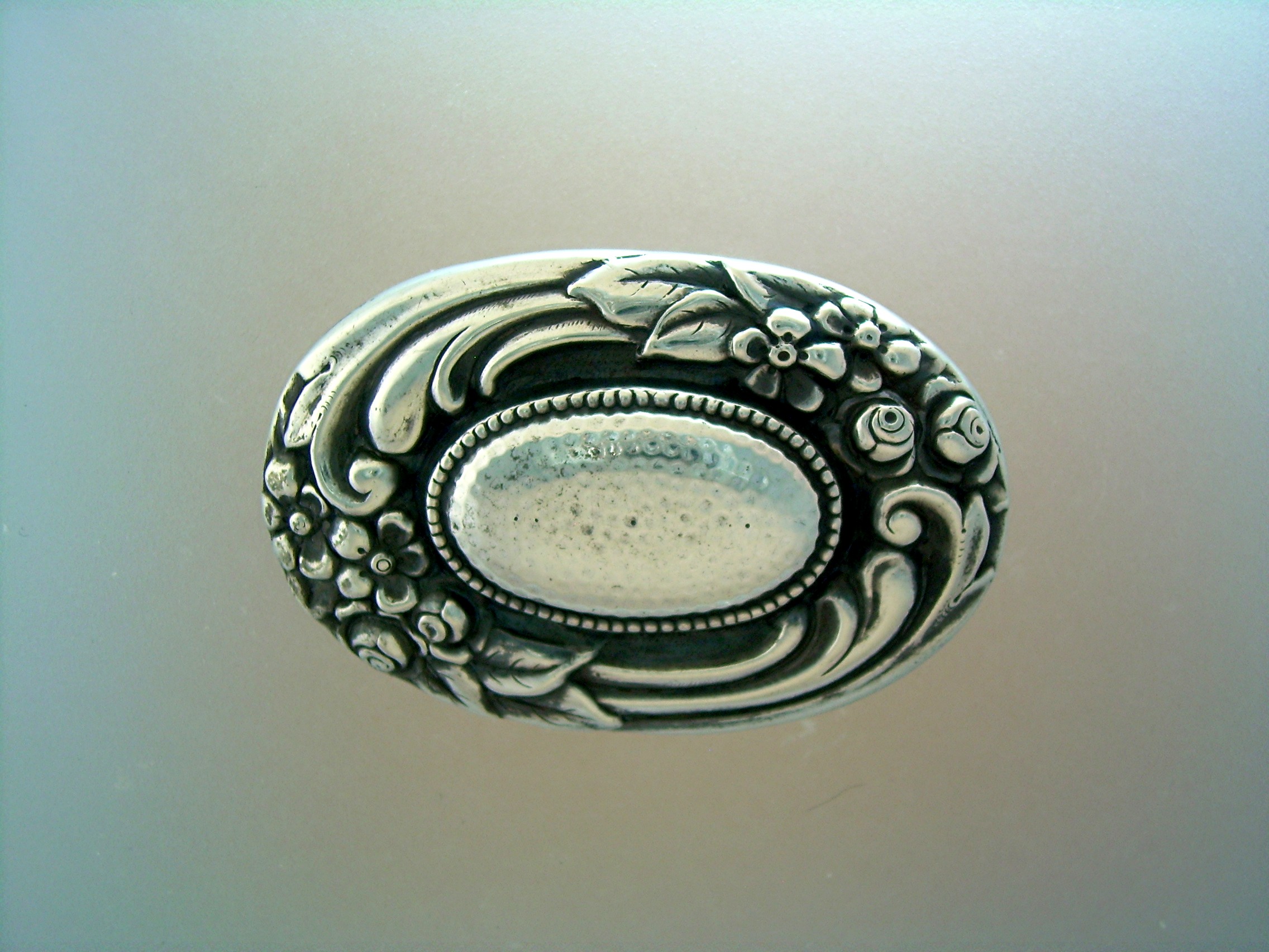 Silver Forget Me Not Brooch