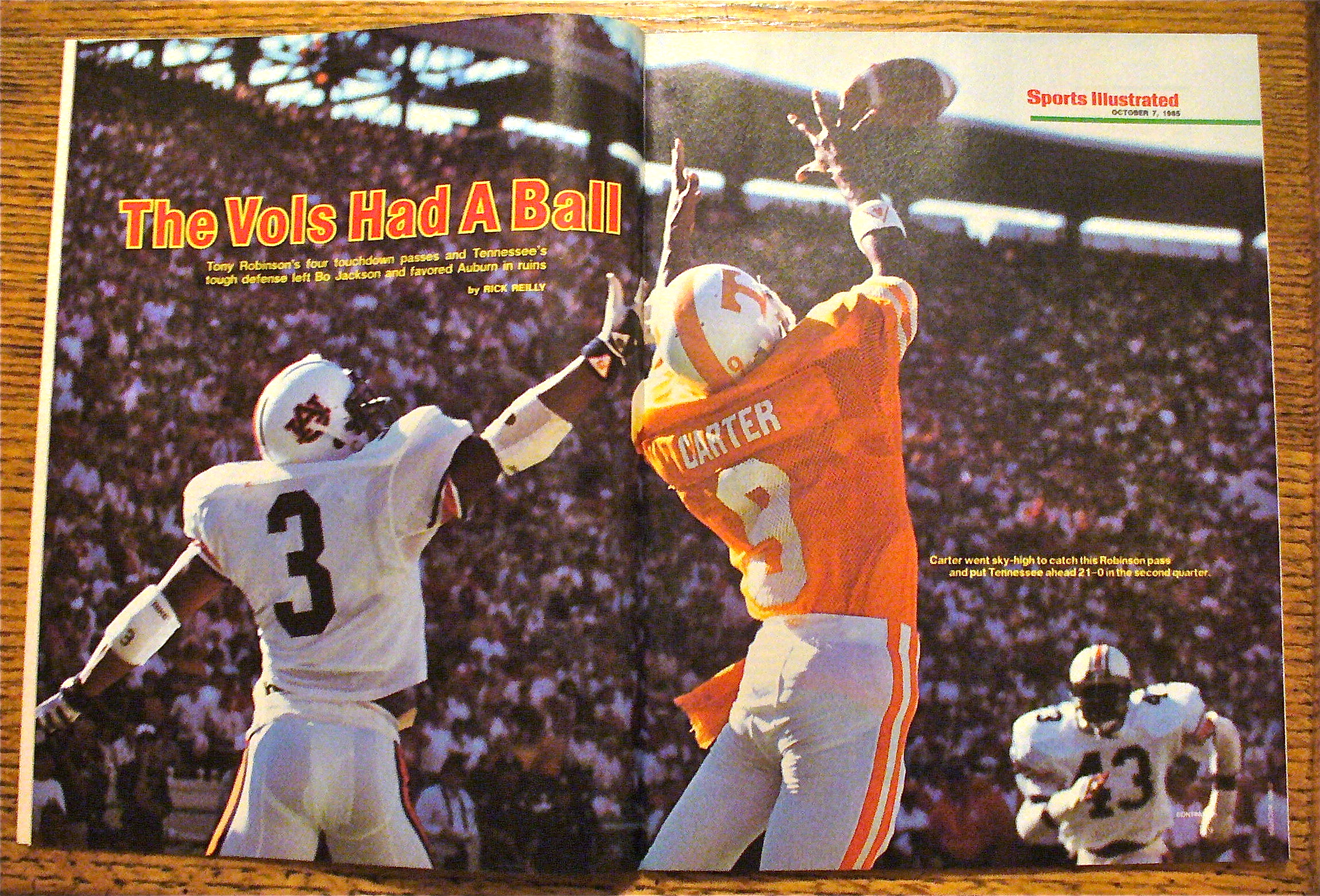 Sports Illustrated-October 7, 1985-Tony Robinson