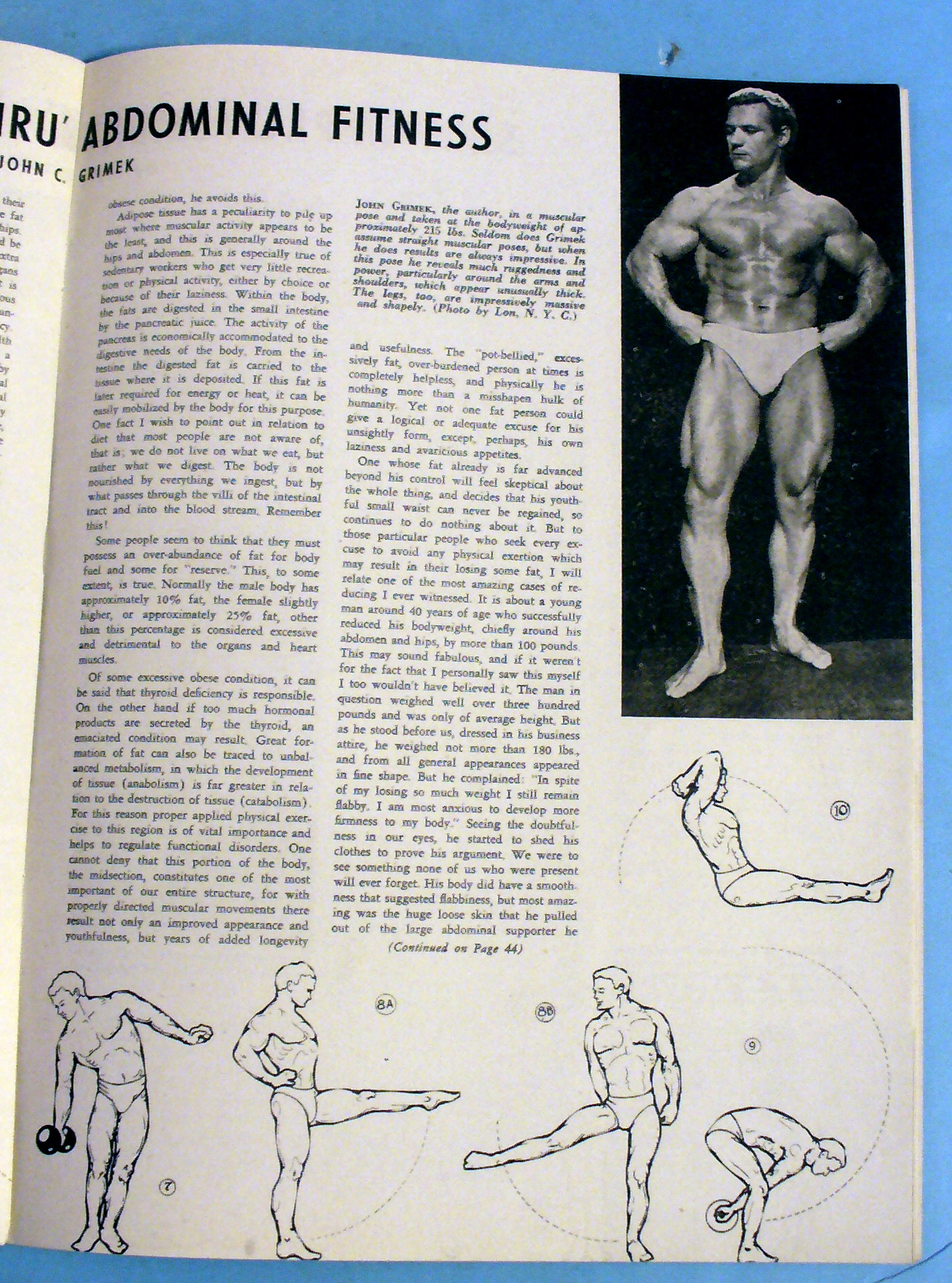 Strength & Health Magazine March 1944 Jules Bacon