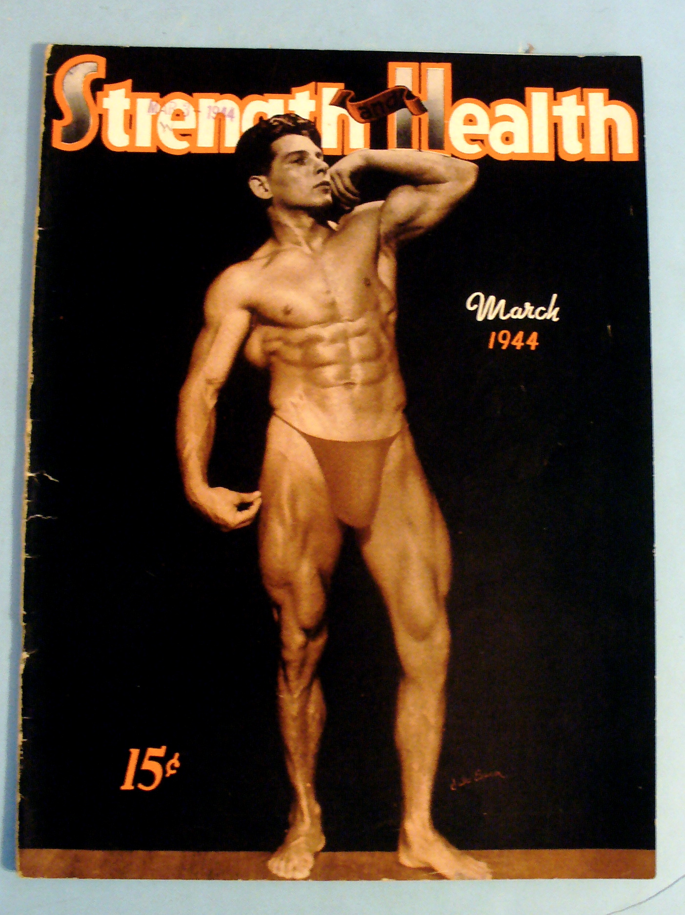 Strength & Health Magazine March 1944 Jules Bacon