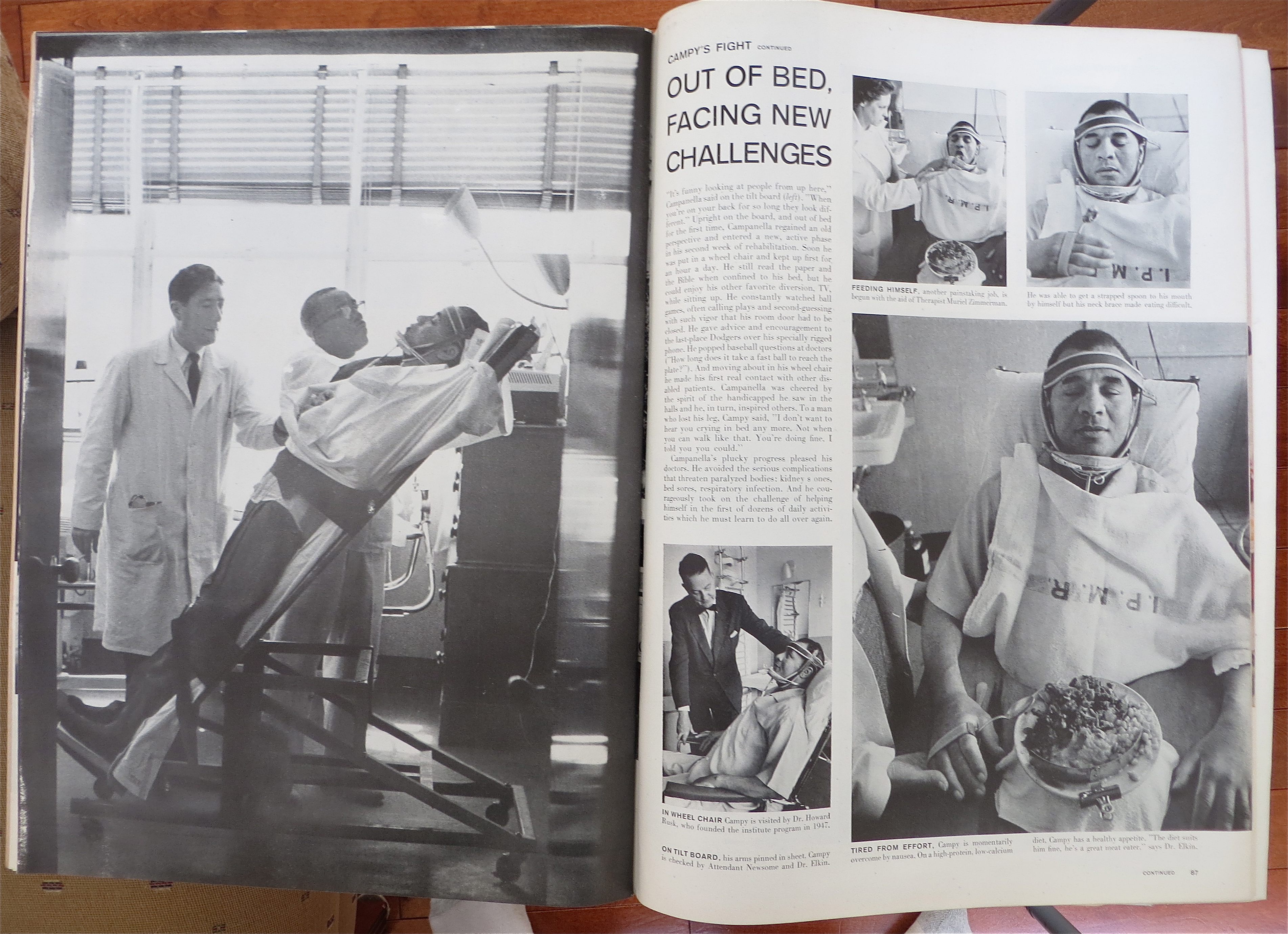 Life Magazine-July 21, 1958-Baseball's Roy Campanella