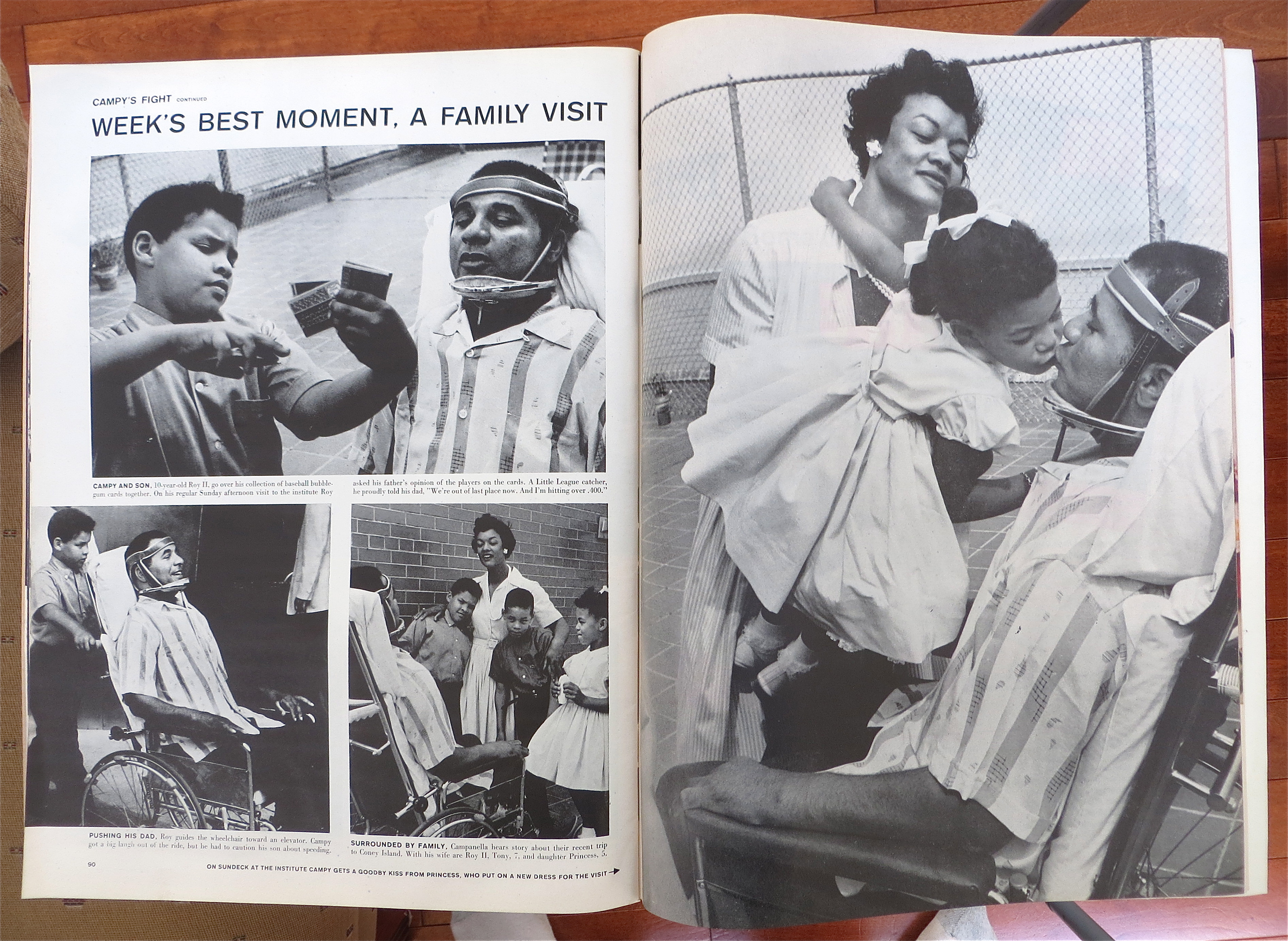 Life Magazine-July 21, 1958-Baseball's Roy Campanella