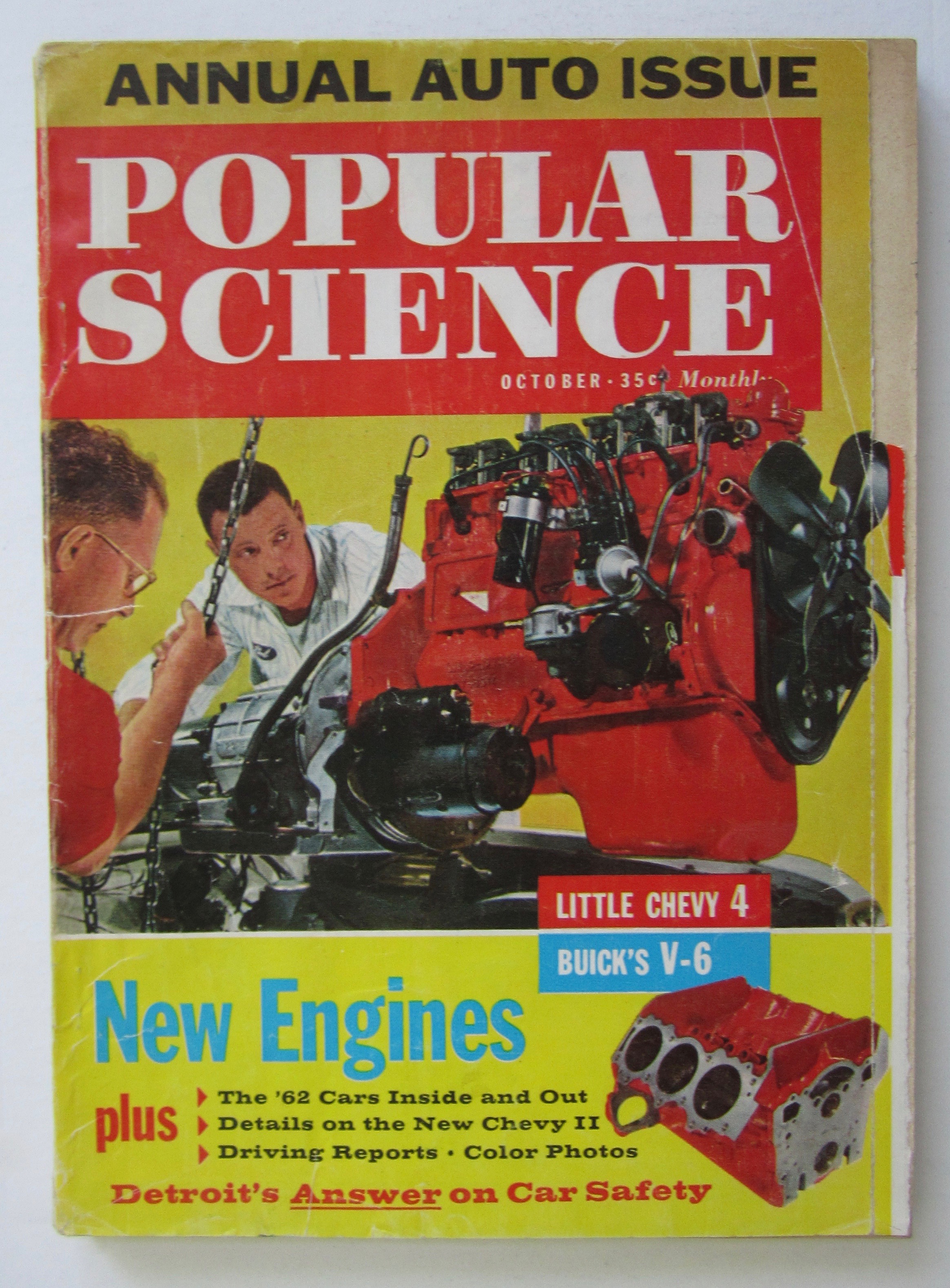 Popular Science Magazine October 1961 New Engines