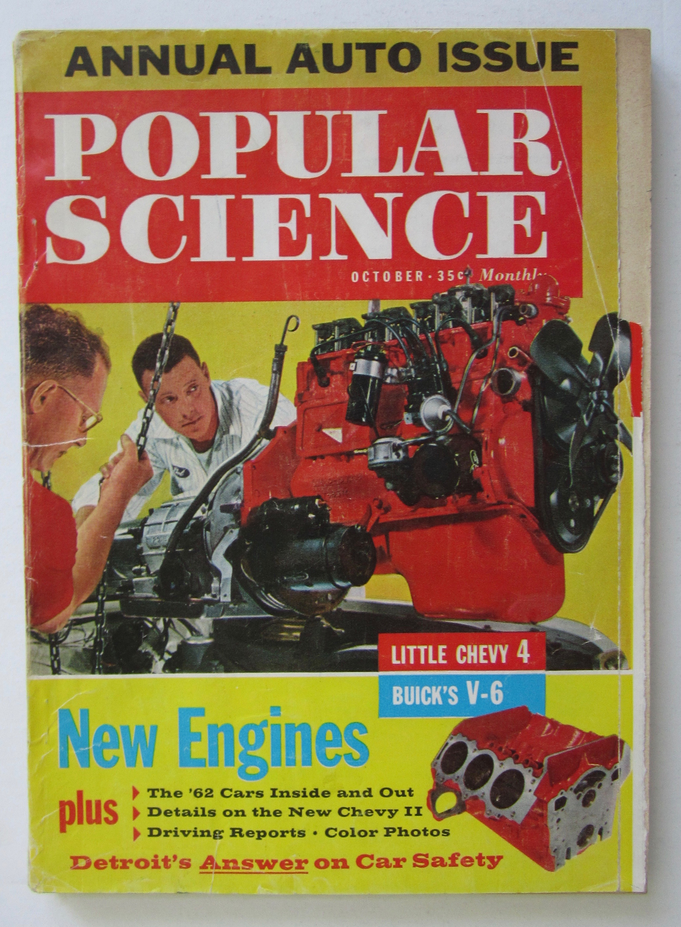Popular Science Magazine October 1961 New Engines