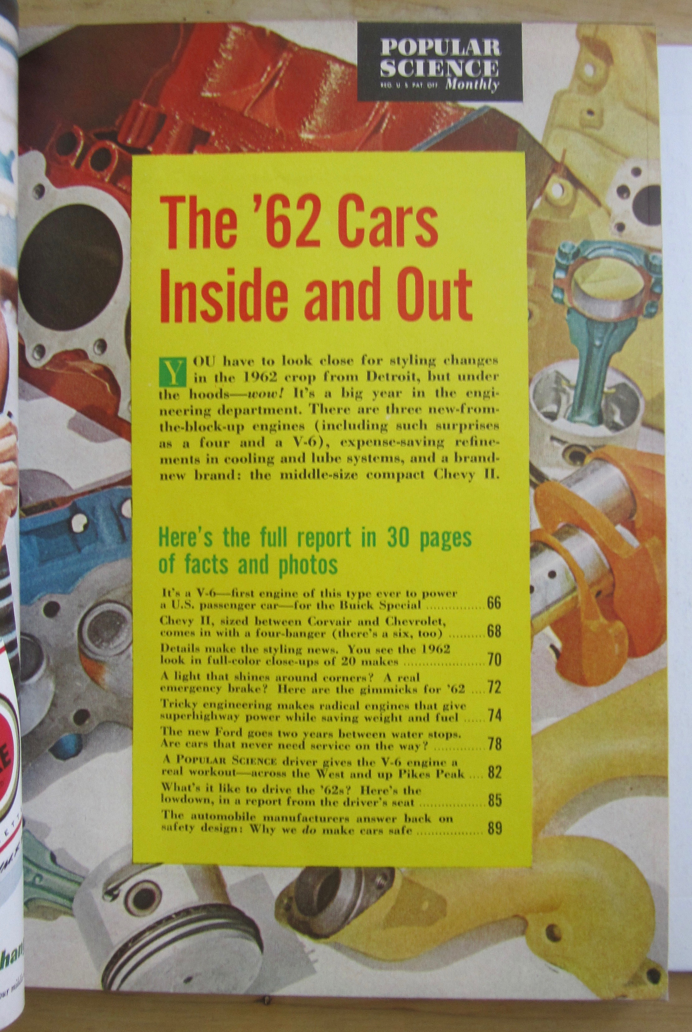 Popular Science Magazine October 1961 New Engines