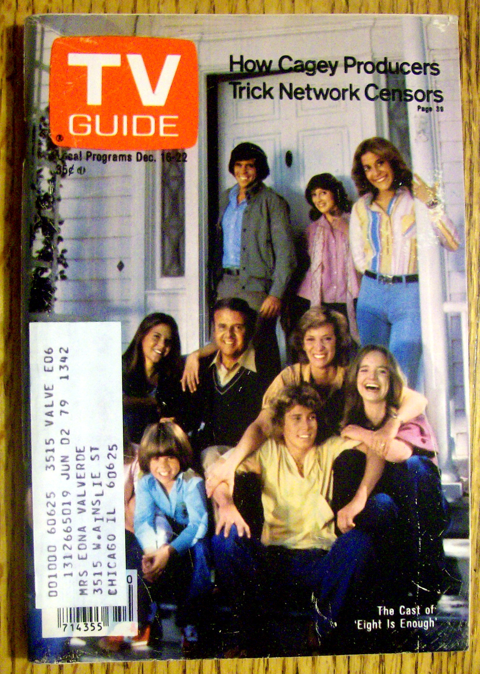 TV Guide-December 16-22, 1978-Eight Is Enough
