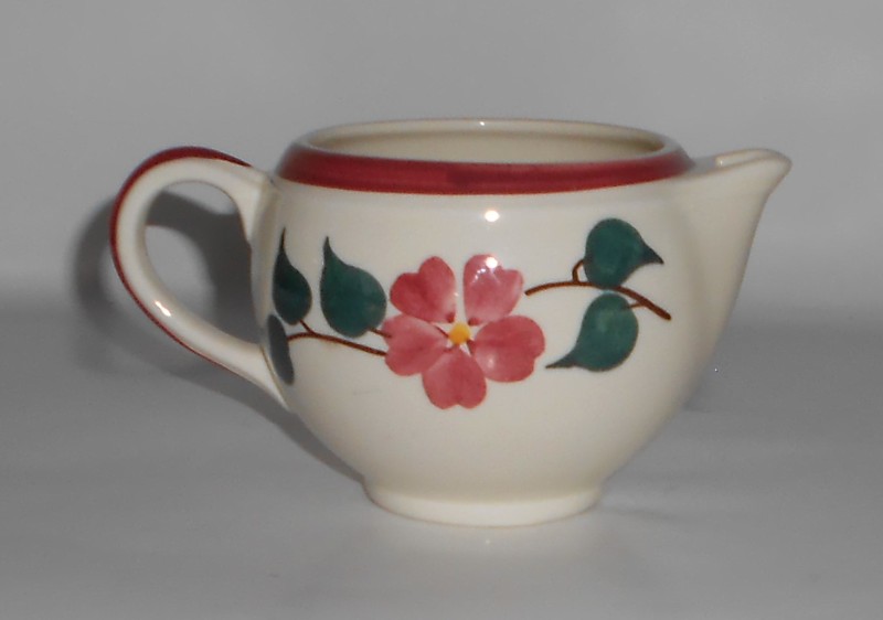 Vernon Kilns Pottery Gale Turnbull Hand Decorated 836 Linda Creamer