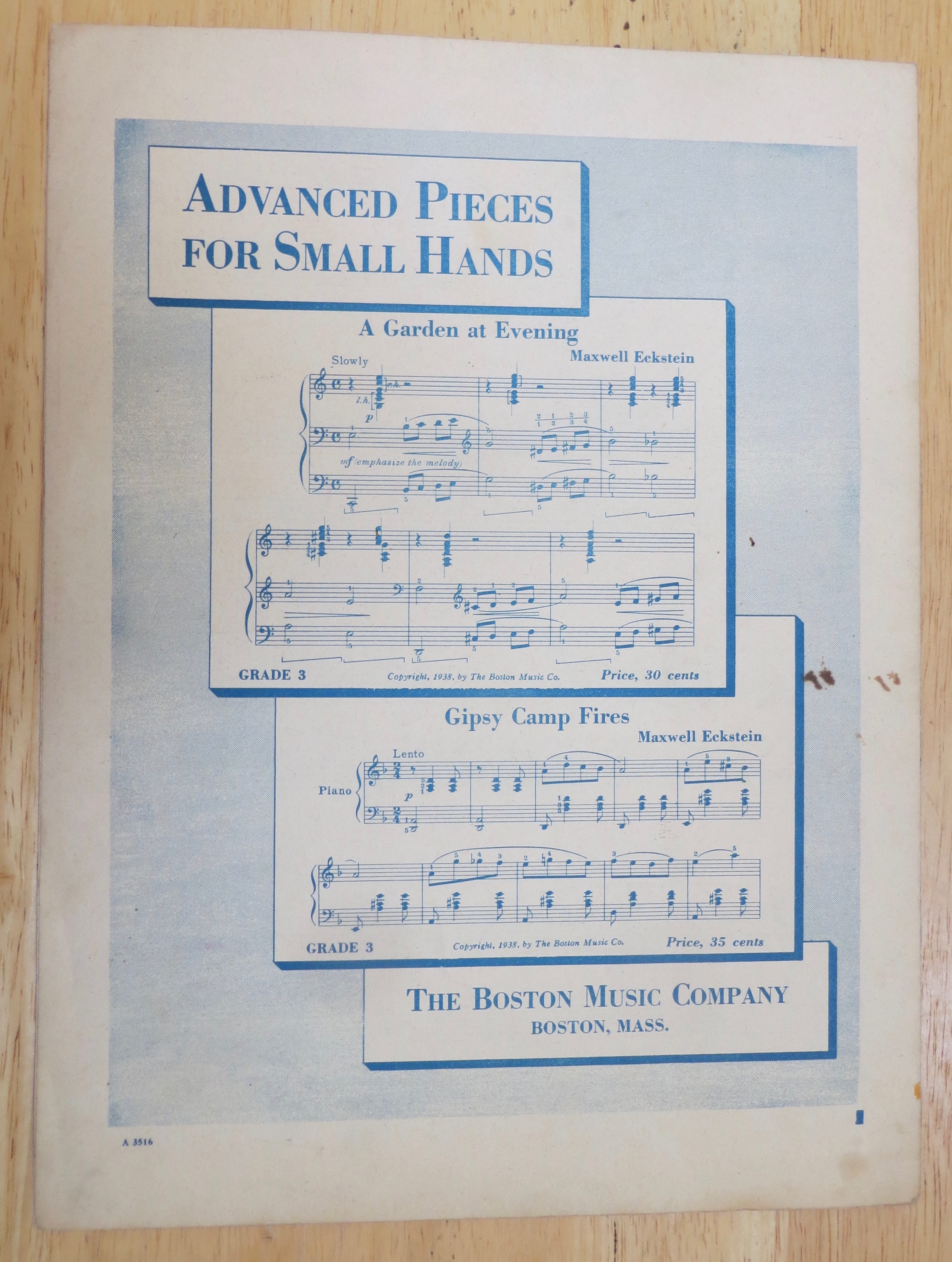 1939 The Aero Flight Sheet Music By Maxwell Eckstein
