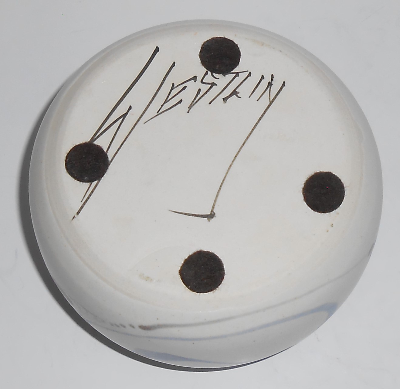 Westlin Studio Pottery Tacoma Washington Floral Frog/V