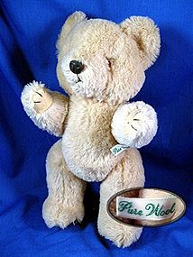 Pure Wool Teddy bear, jointed arms and legs.