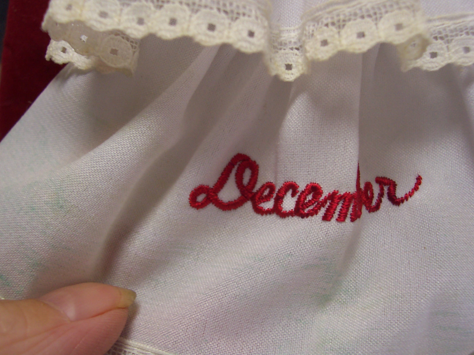 Brinn's Musical December Doll 1986 13 inch