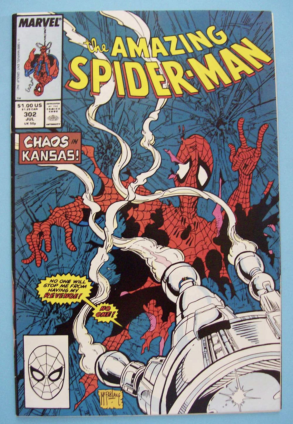 Spider-Man Comics-July 1988-(Vol.1-#302)