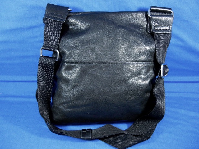 Margo Black Leather Cross Body Bag