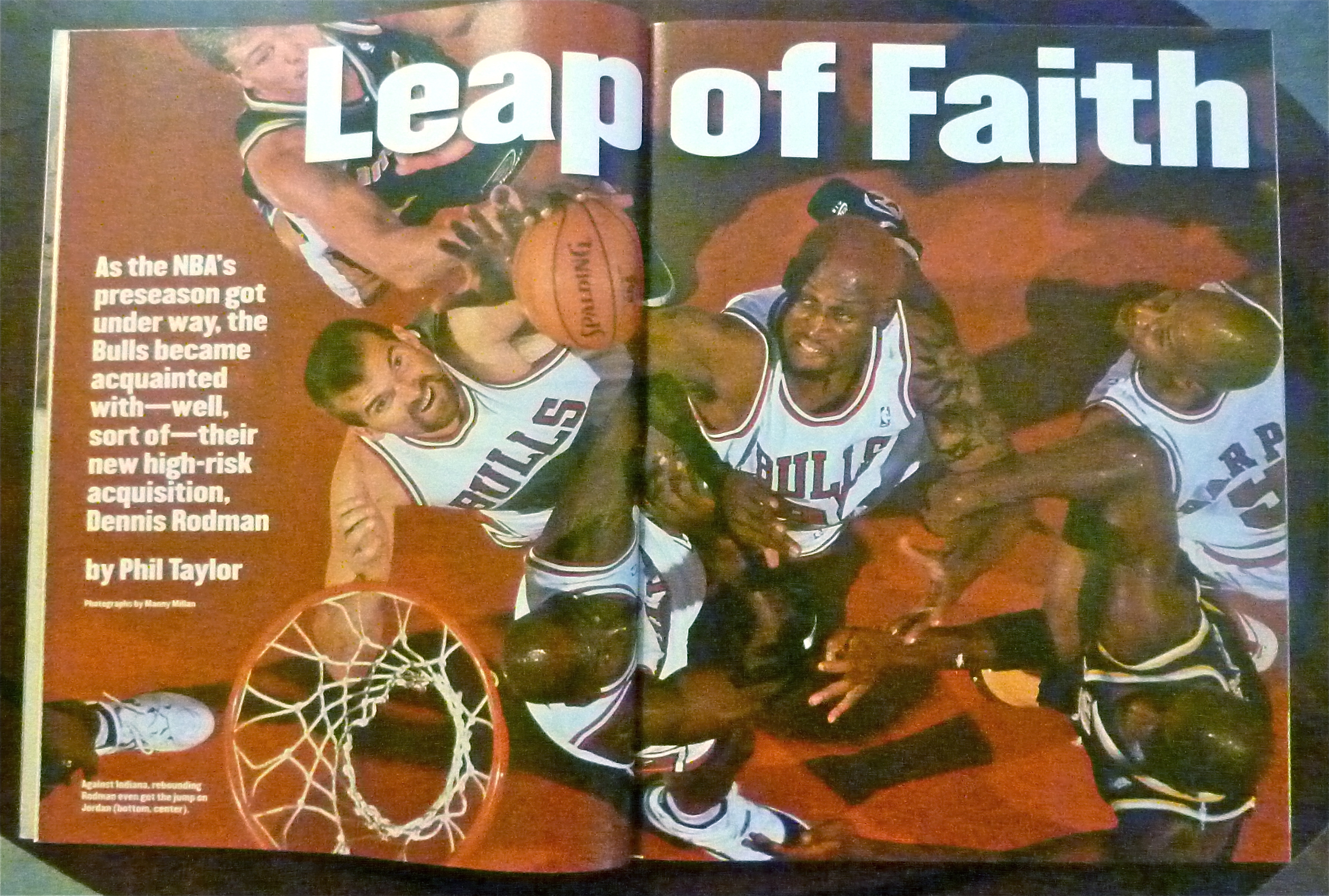 Sports Illustrated-October 23, 1995-Jordan & Rodman