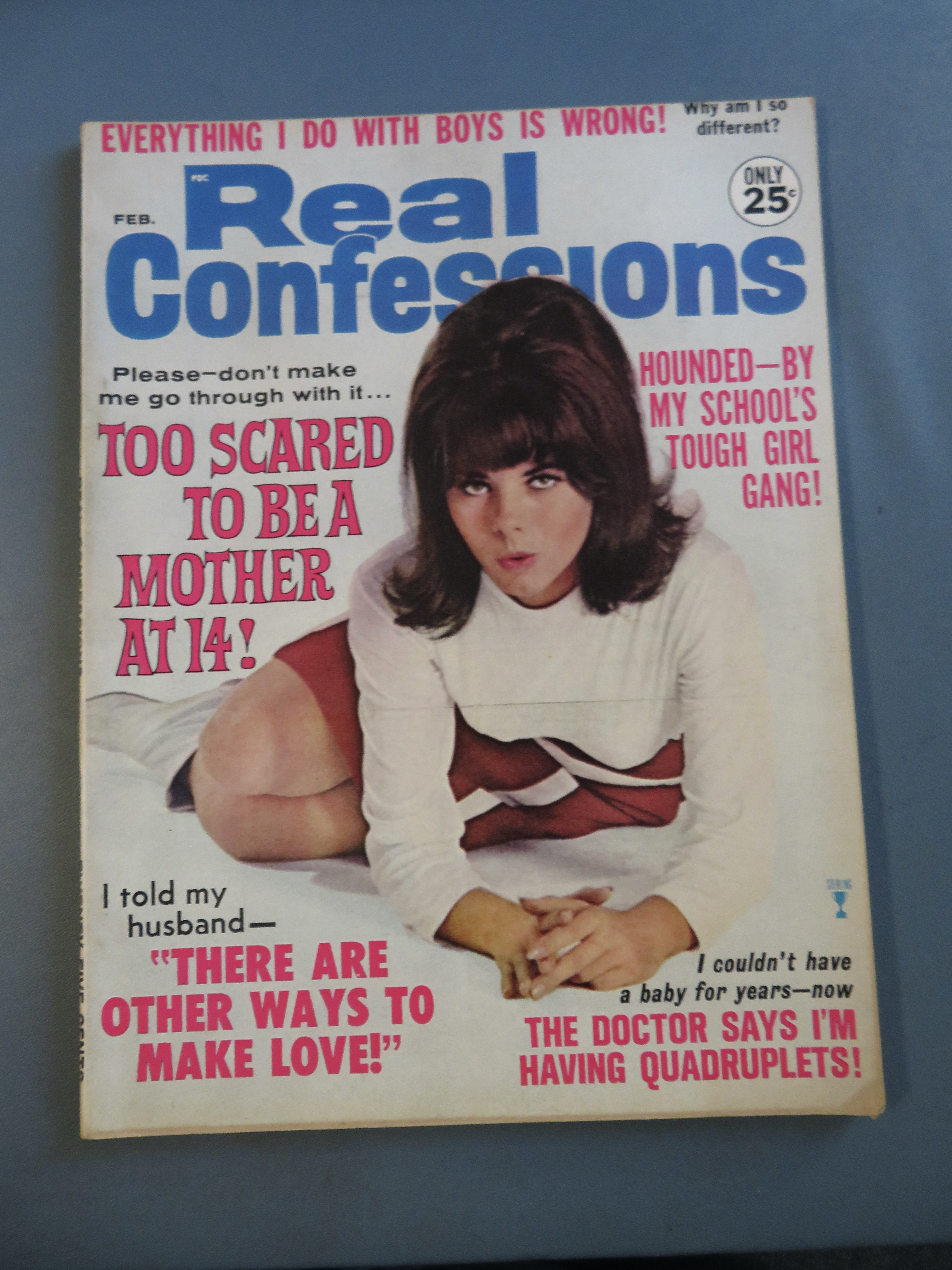 Real Confessions Magazine February 1966