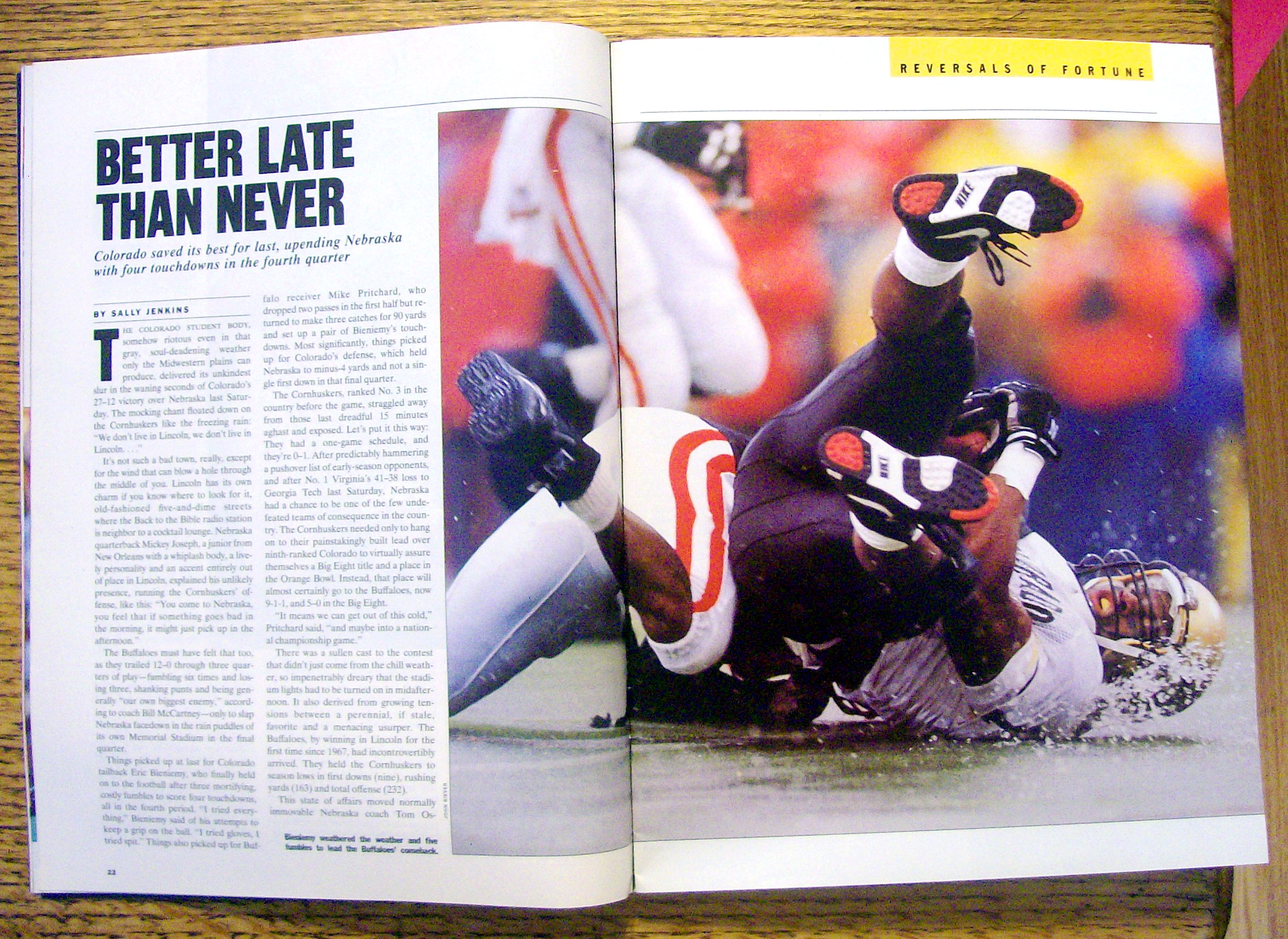Sports Illustrated-November 12, 1990-William Bell