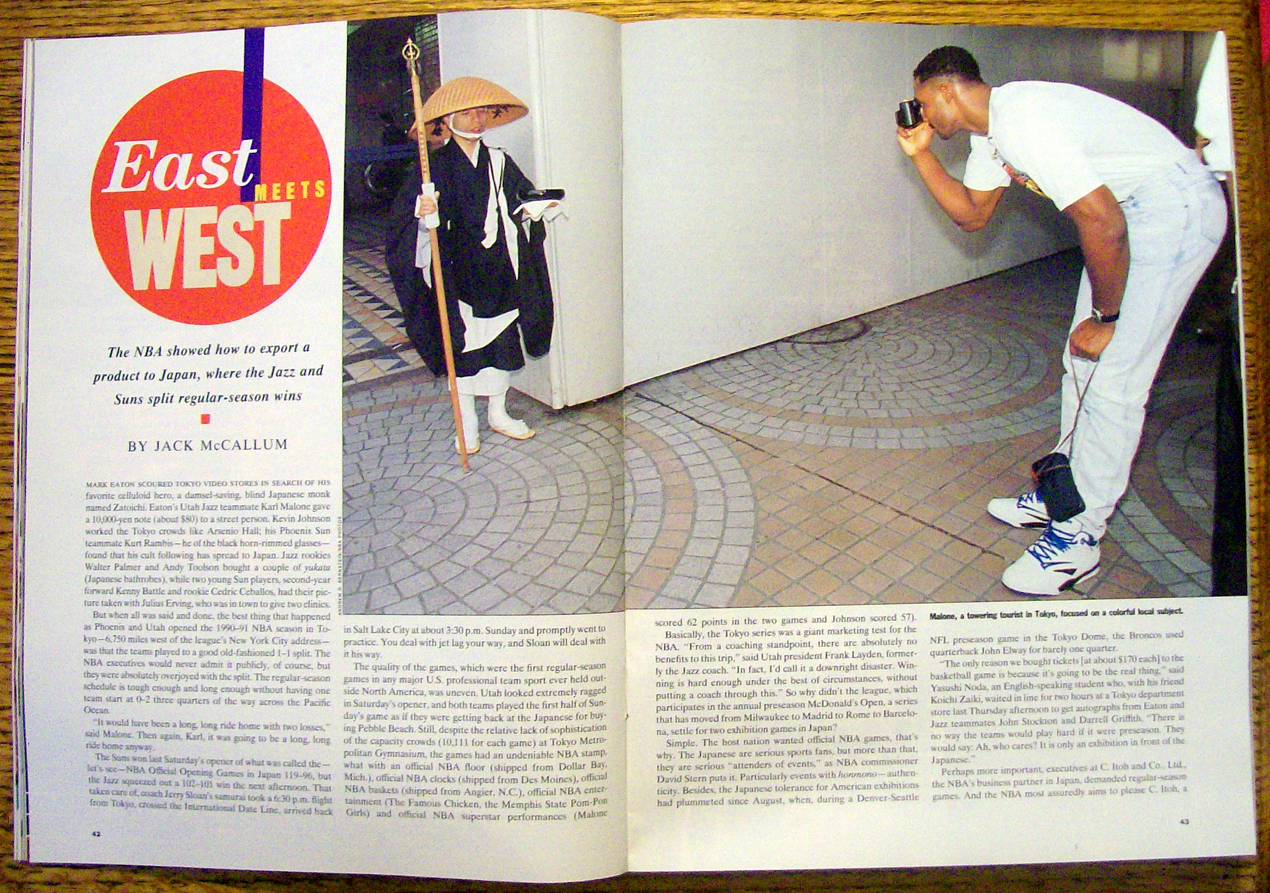 Sports Illustrated-November 12, 1990-William Bell