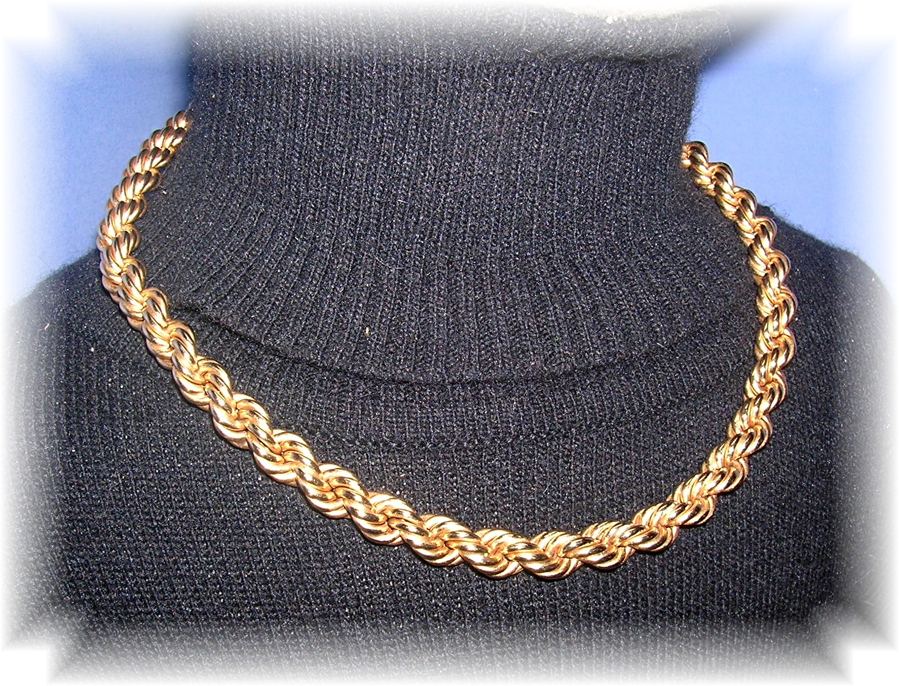 14K Yellow Gold Rope 44.7 grams Necklace
