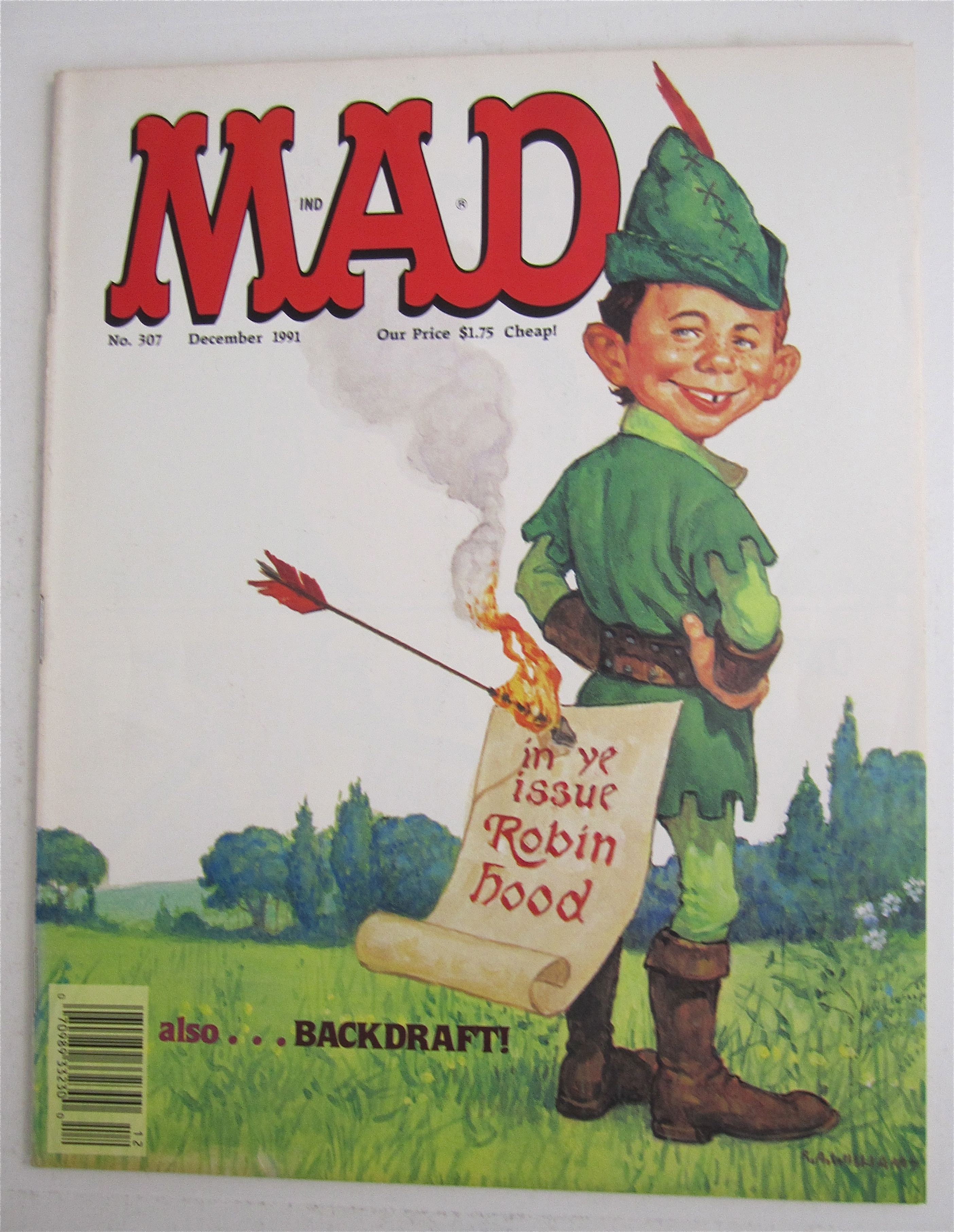 Mad Magazine December 1991 Robin Hood