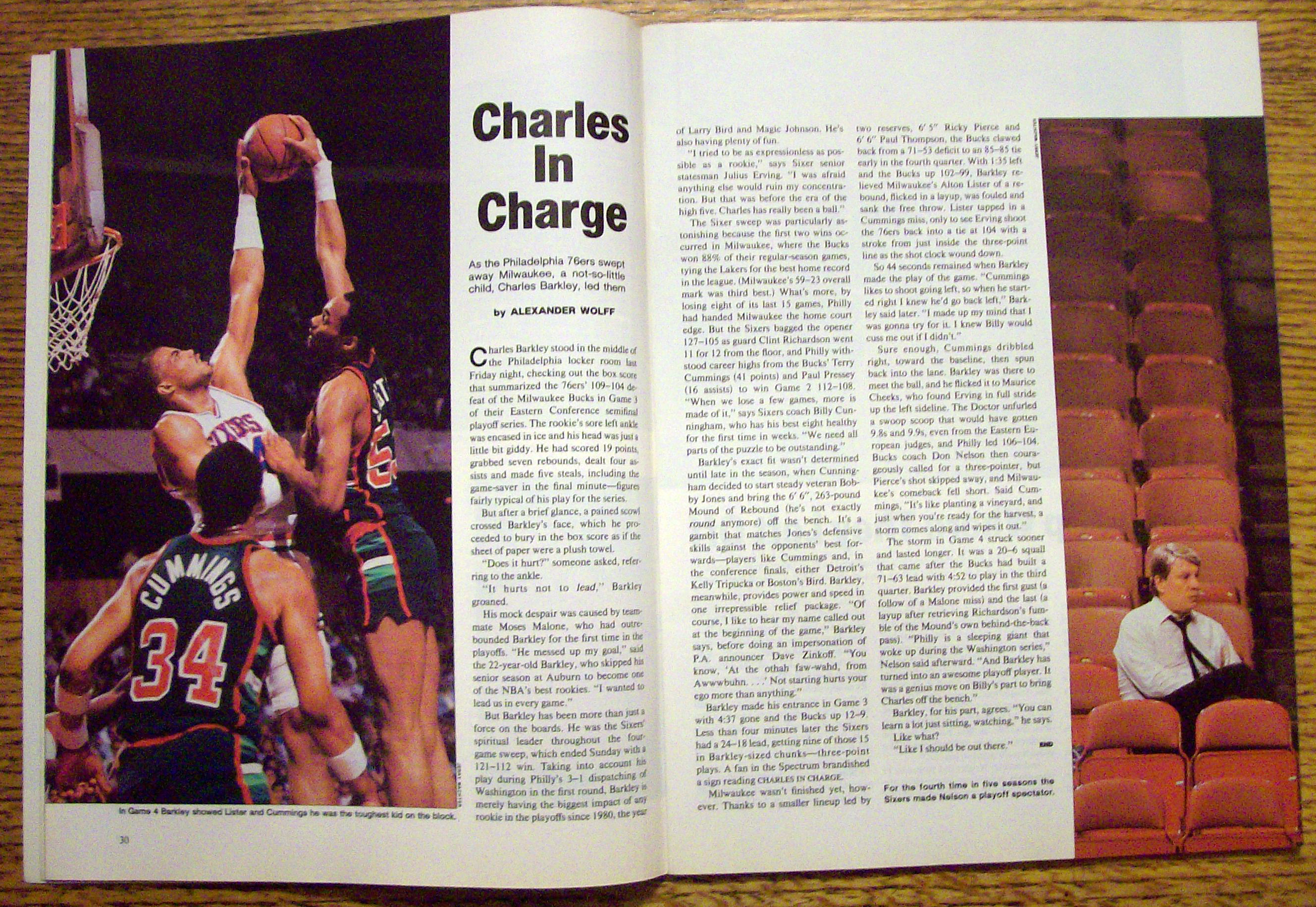 Sports Illustrated Magazine-May 13, 1985-Magic Johnson