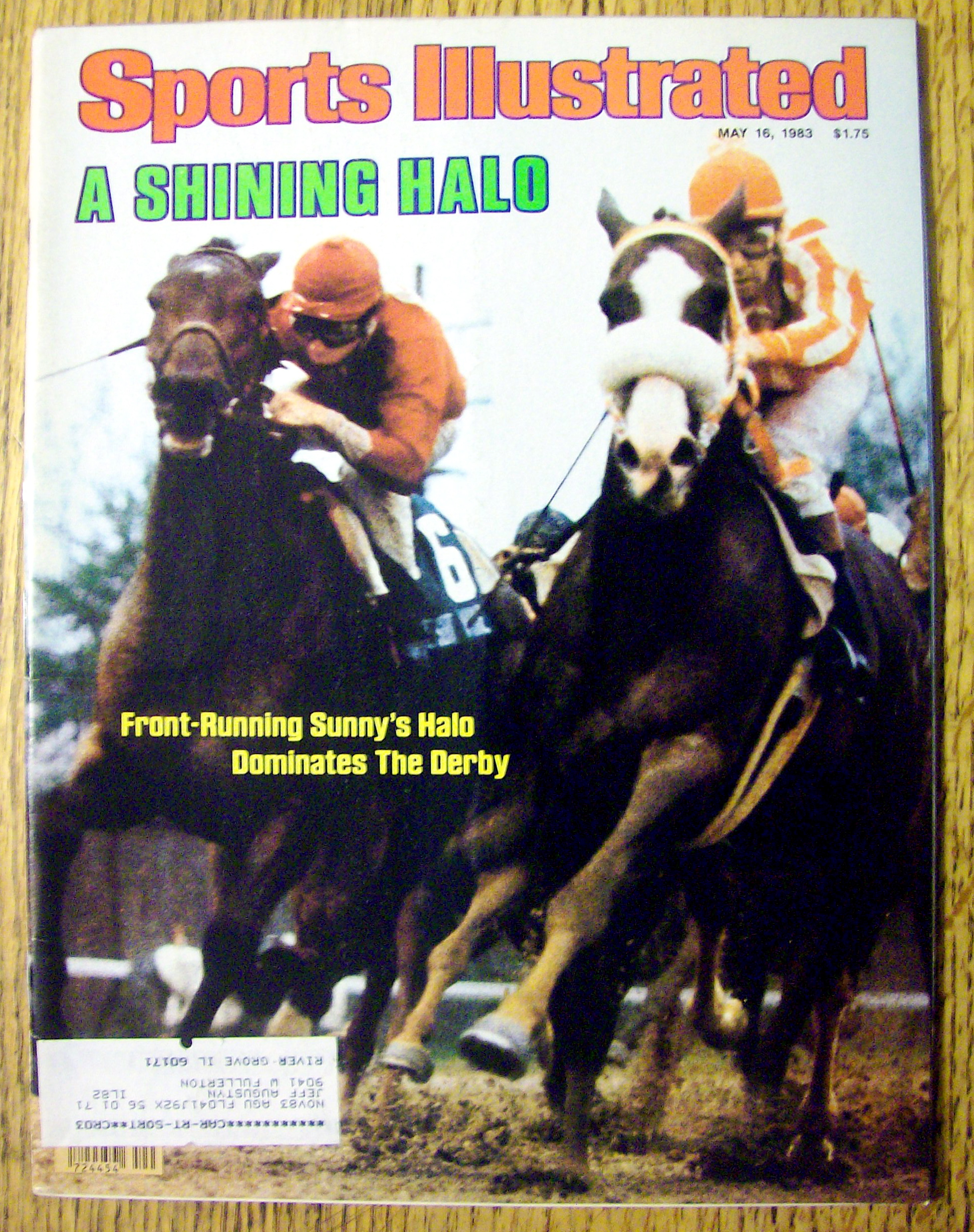 Sports Illustrated Magazine-May 16, 1983-Shining Halo