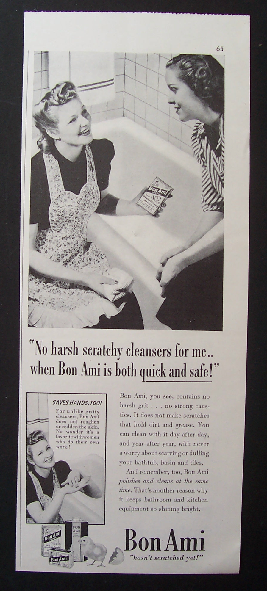1942 Bon Ami Cleanser