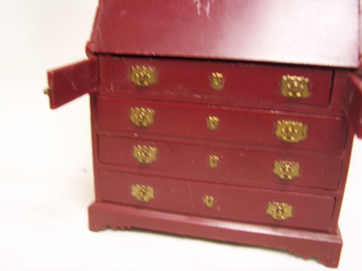 Dollhouse Secretary Desk Louis Marx 1964