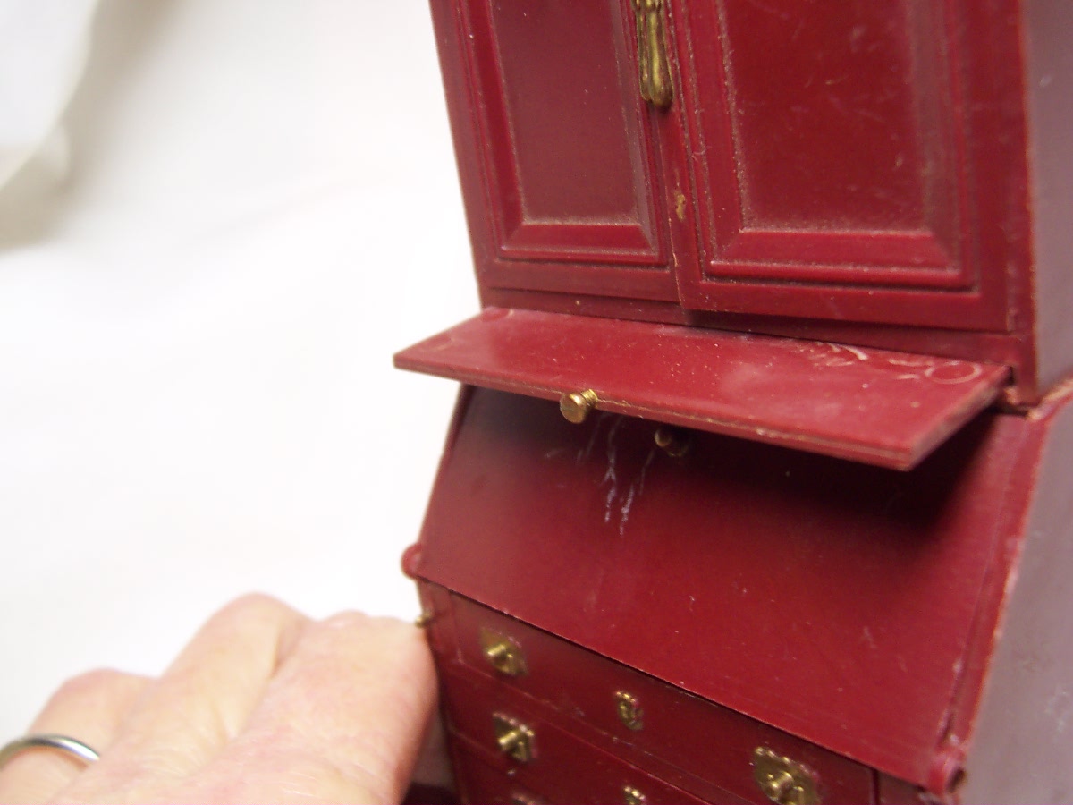 Dollhouse Secretary Desk Louis Marx 1964