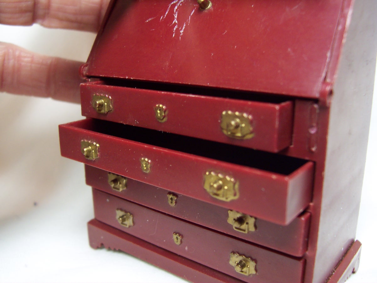 Dollhouse Secretary Desk Louis Marx 1964