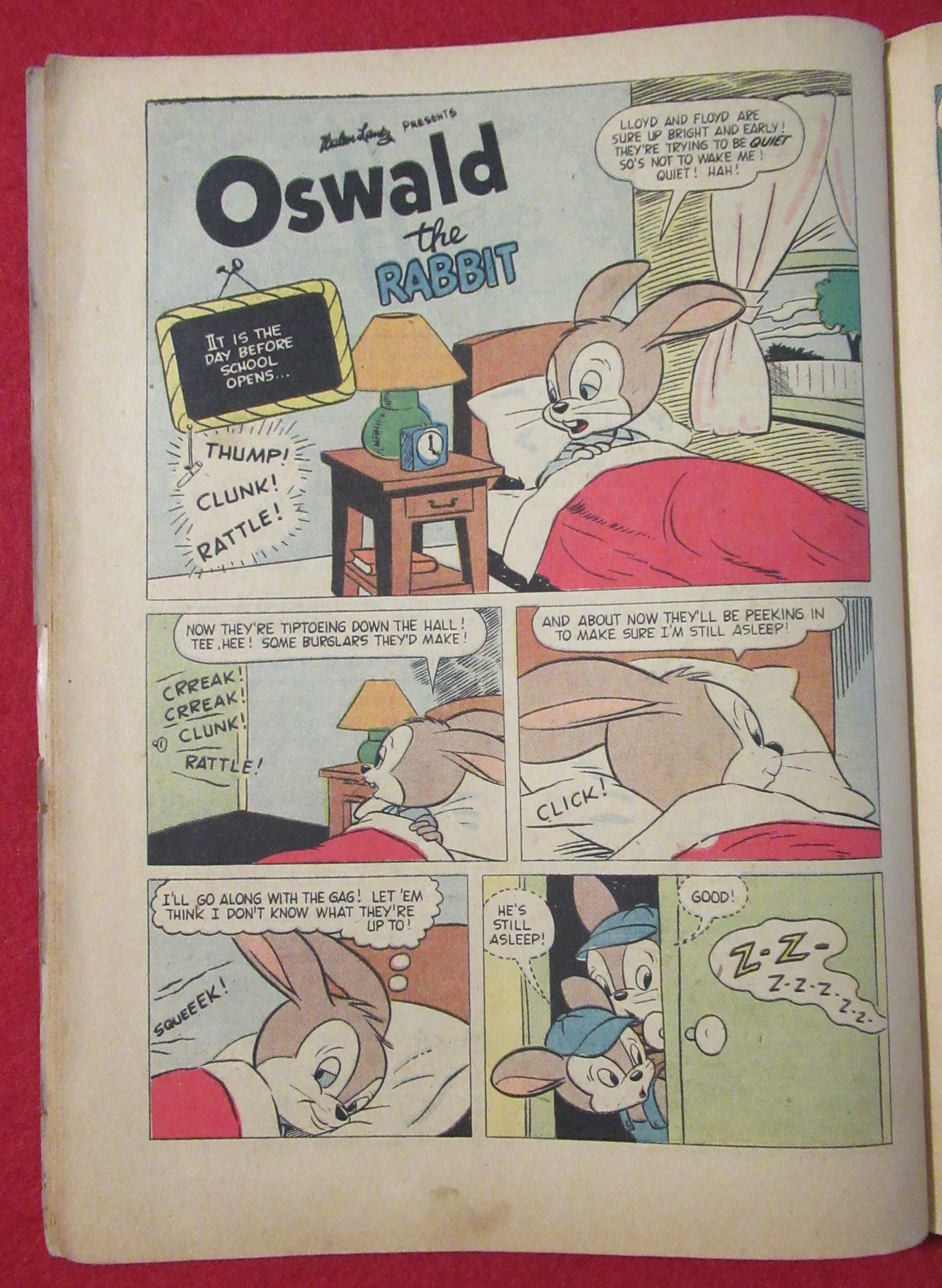 New Funnies Comic October 1957 Woody, Andy & More
