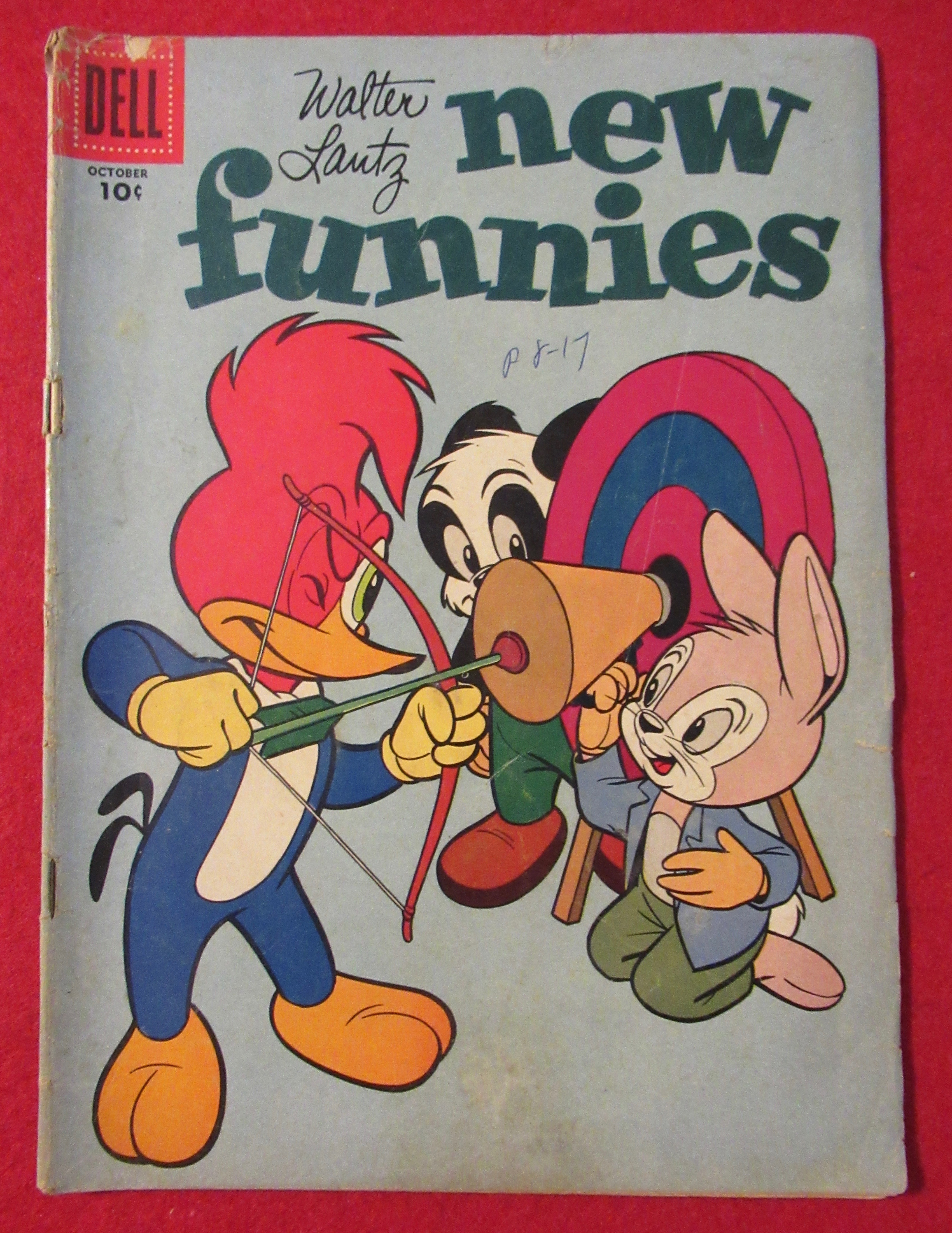 New Funnies Comic October 1957 Woody, Andy & More