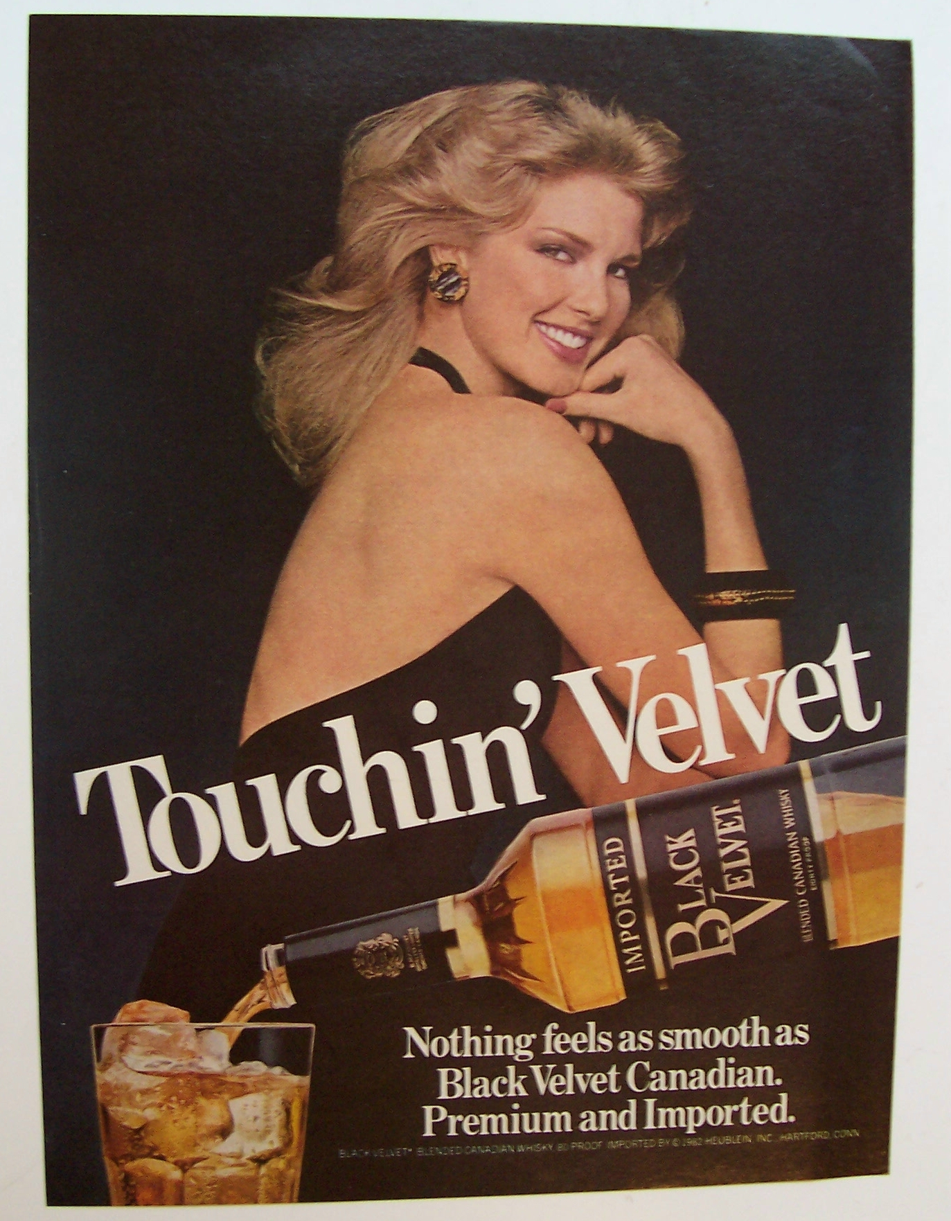 1982  Black  Velvet  Whiskey