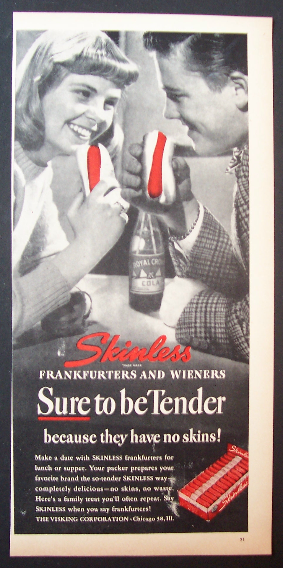 1947 Skinless Frankfurters & Wieners