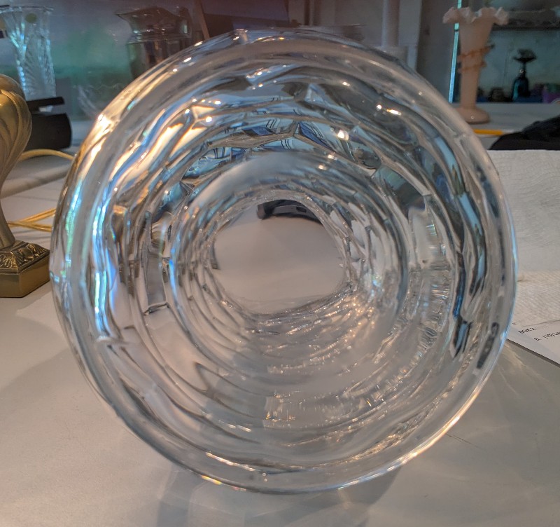 30 honeycomb glass pitcher bottom