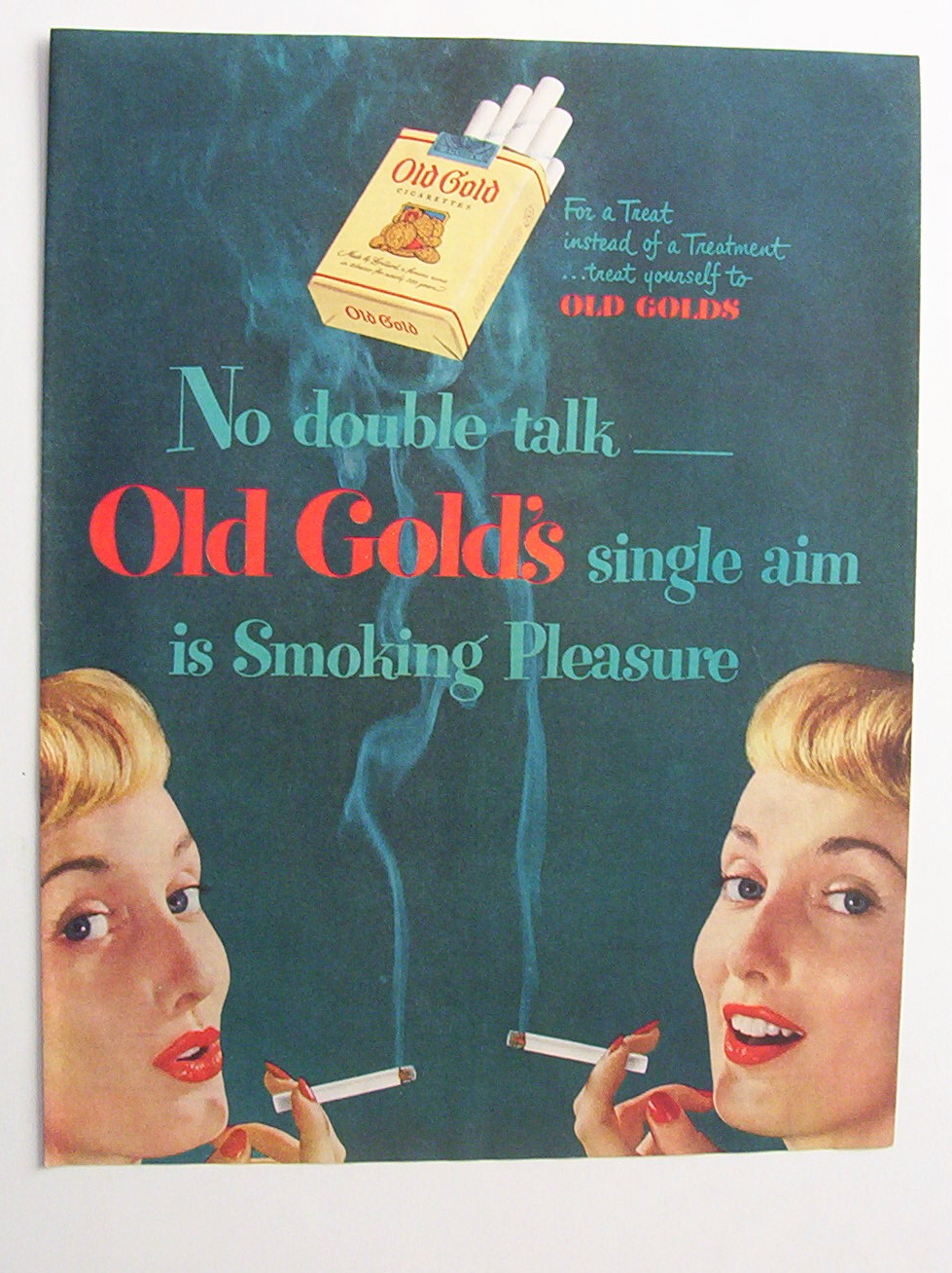 1949 Old Gold Cigarettes