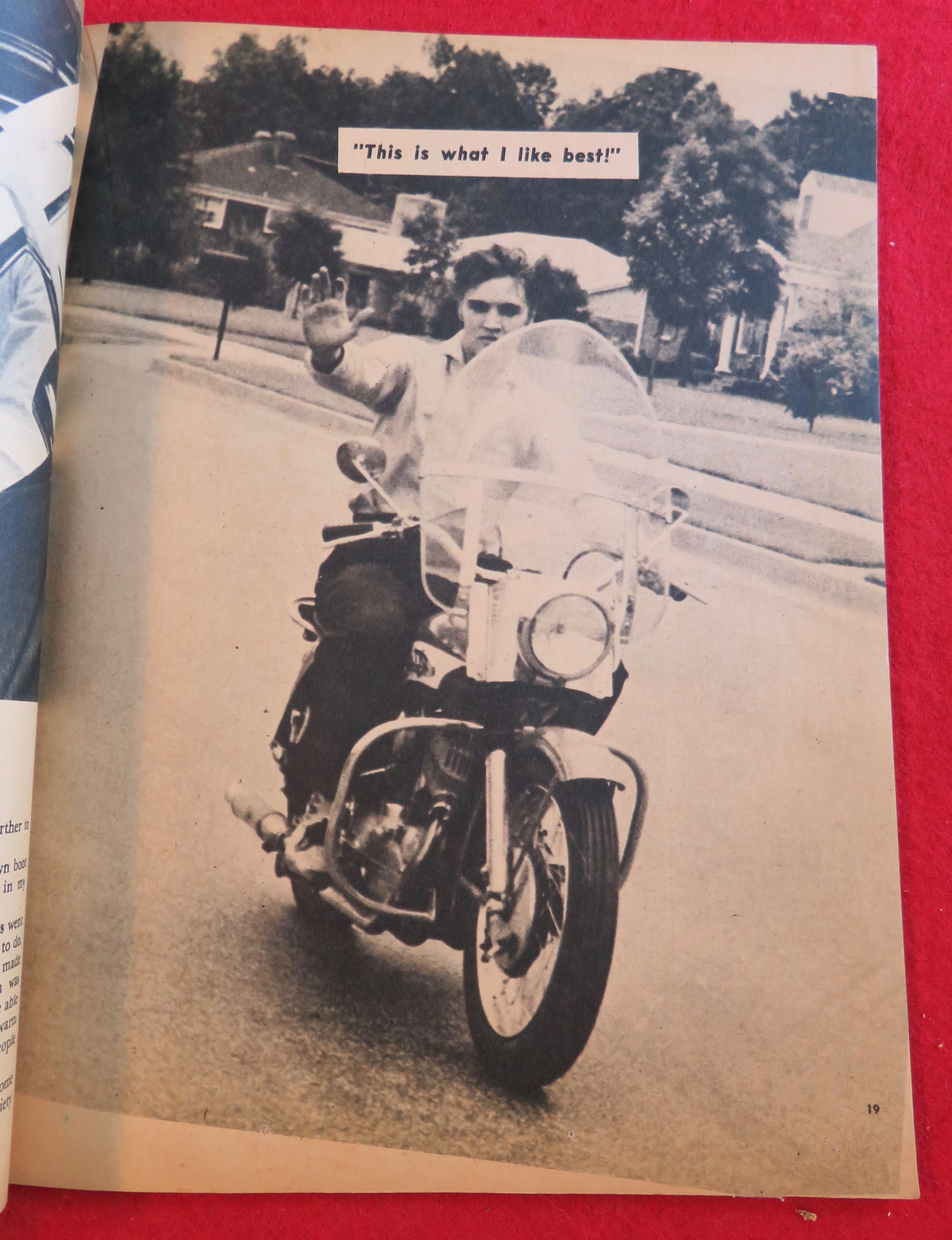 Elvis Presley Speaks Magazine 1956 His Own Story