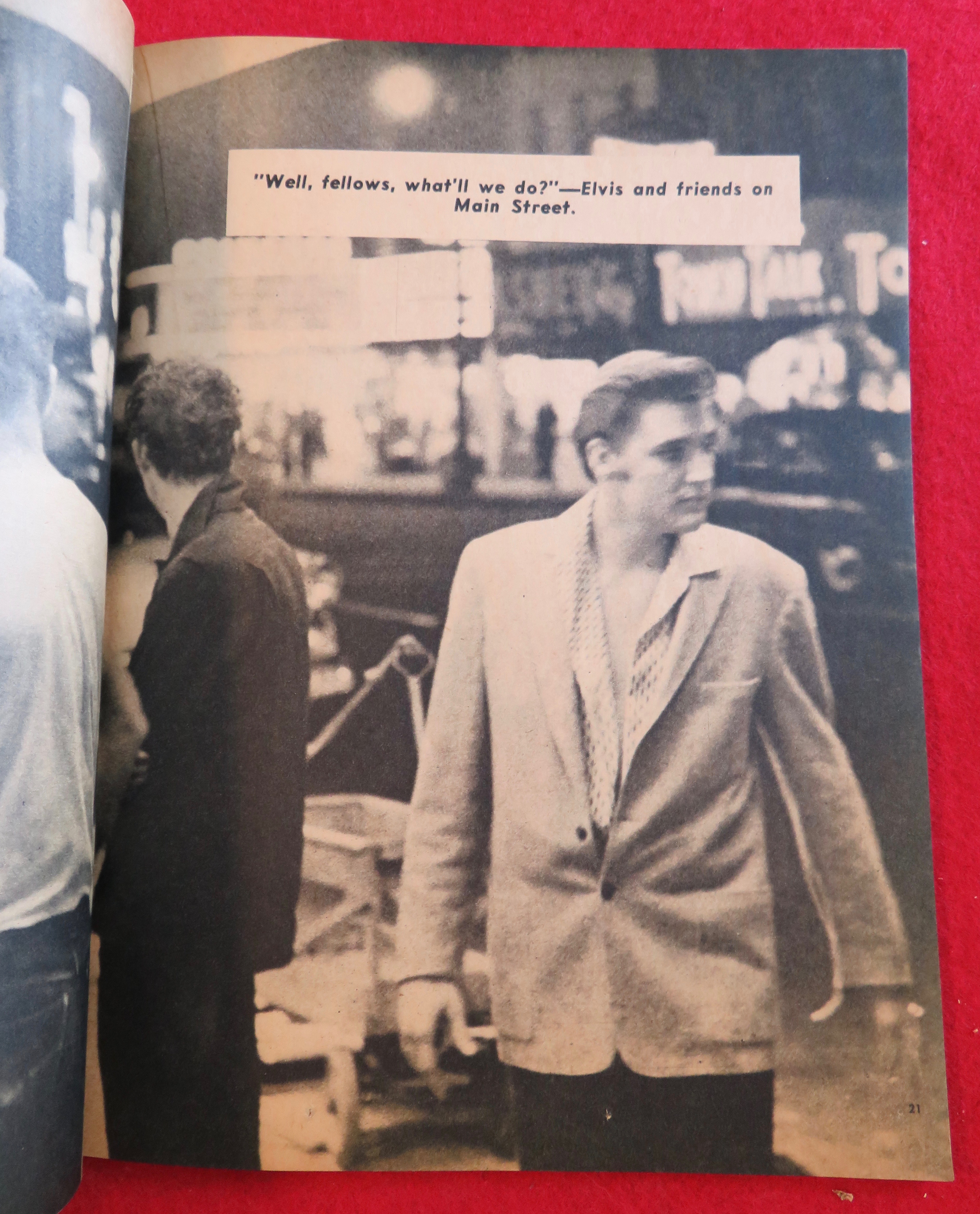 Elvis Presley Speaks Magazine 1956 His Own Story