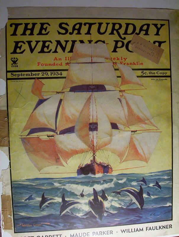 Saturday Evening Post Cover By Grant - Sept 29, 1934